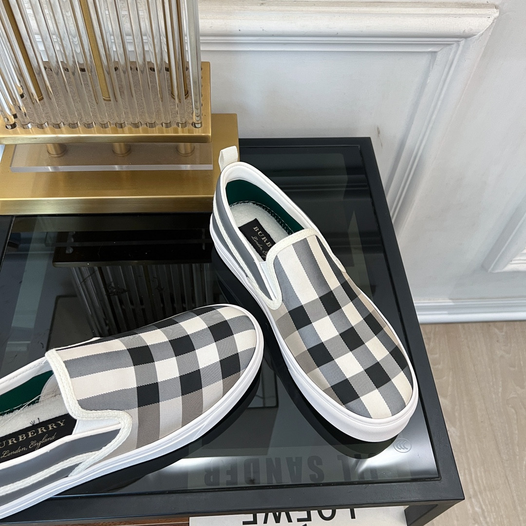 UA Burberry Slip On Sneakers