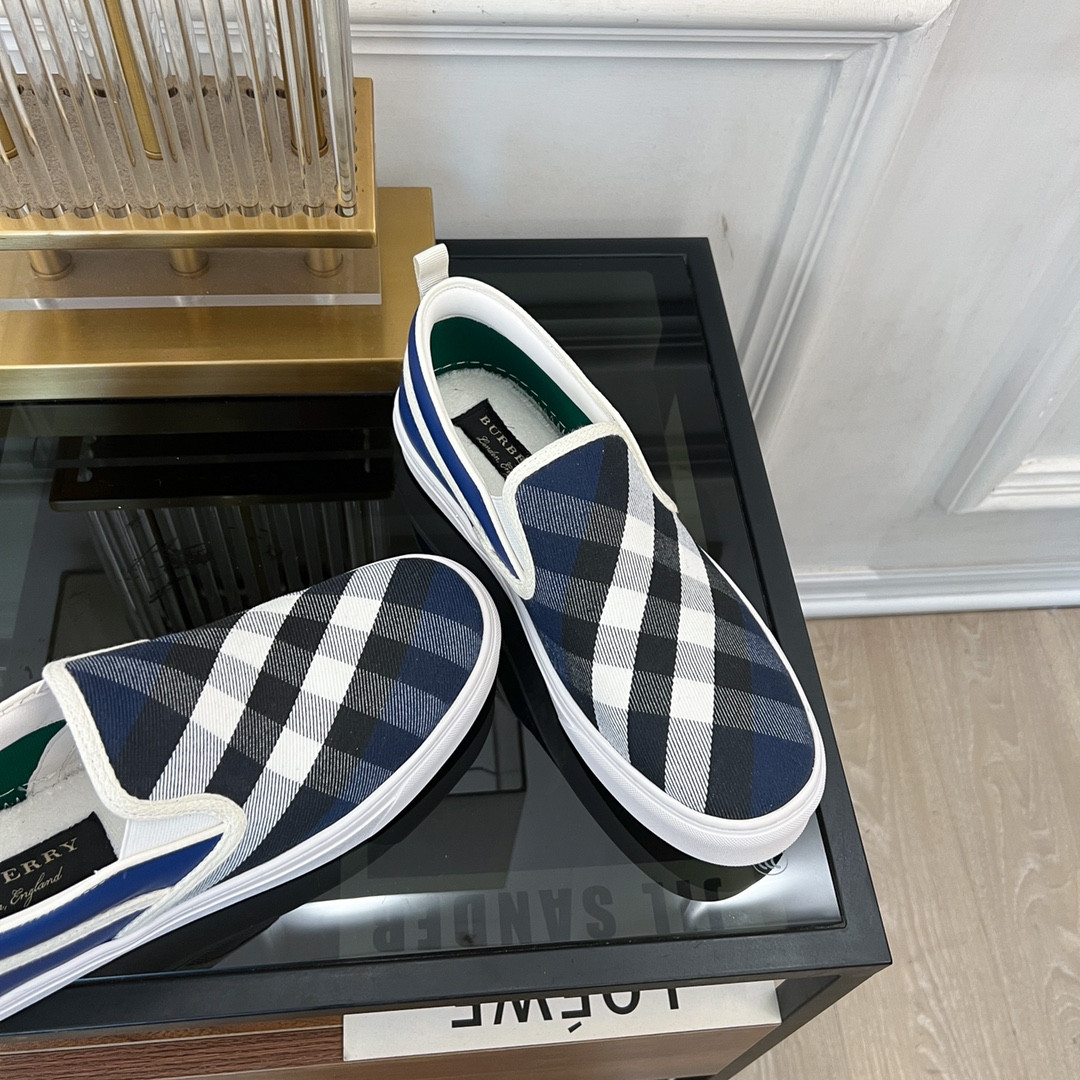 UA Burberry Slip On Sneakers