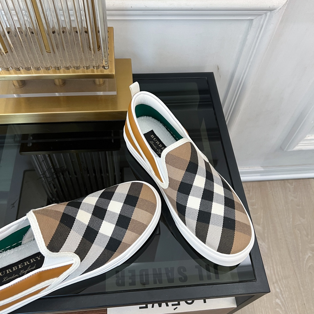 UA Burberry Slip On Sneakers