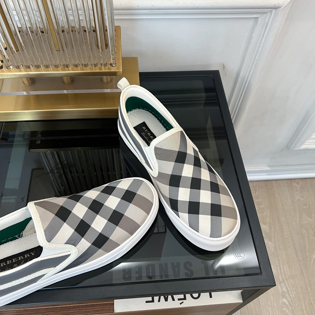 UA Burberry Slip On Sneakers