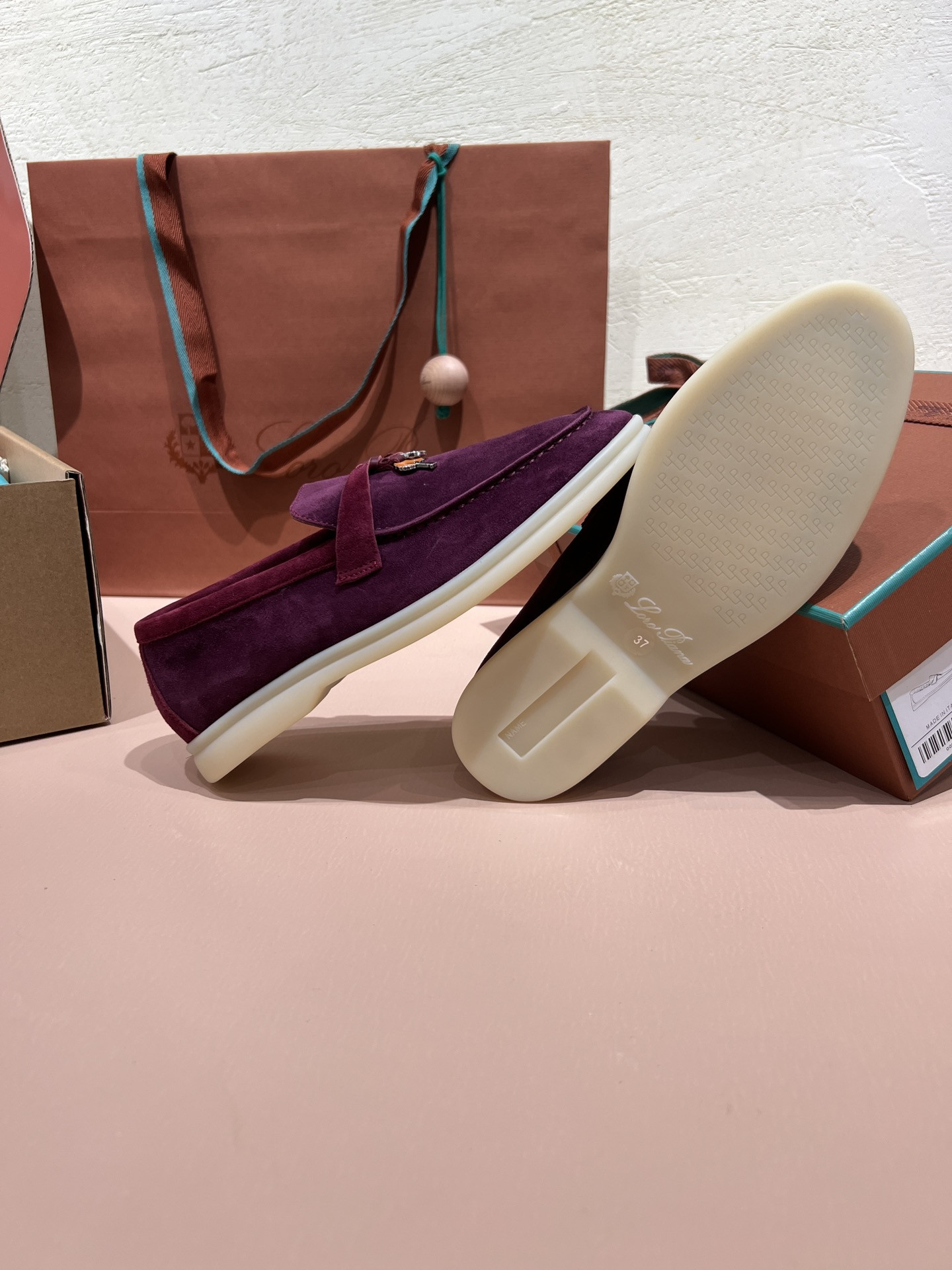 UA Loro Piana Summer Charms Walk Loafers