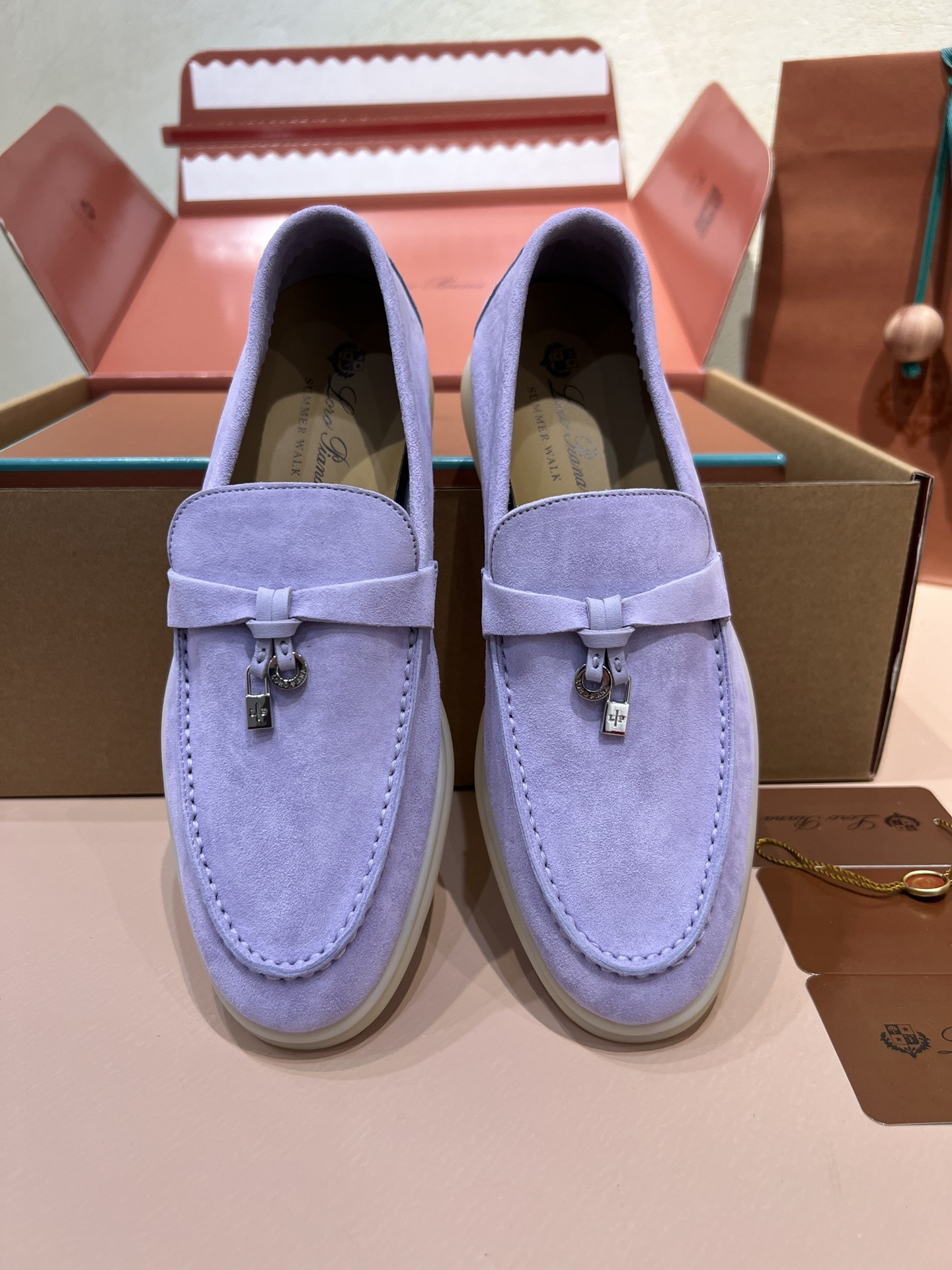 UA Loro Piana Summer Charms Walk Loafers
