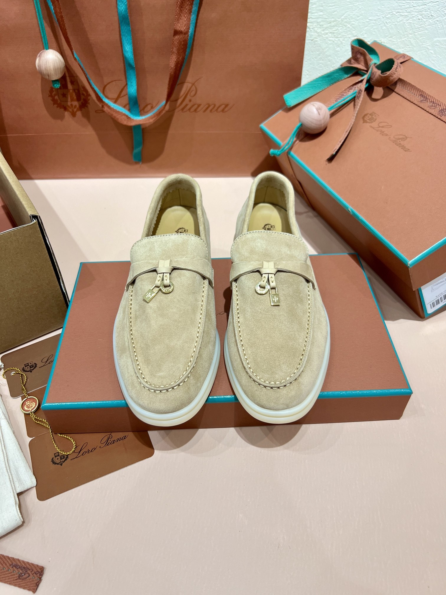 UA Loro Piana Summer Charms Walk Loafers