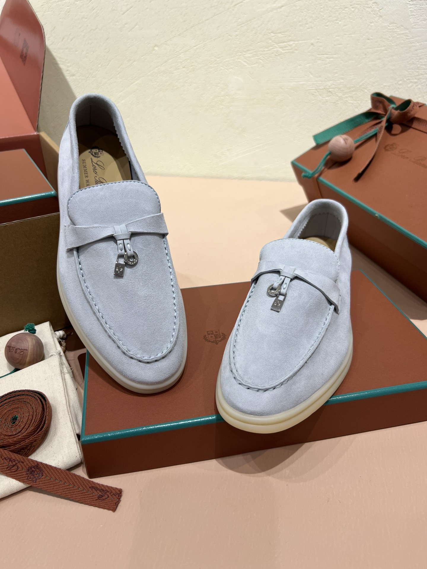 UA Loro Piana Summer Charms Walk Loafers