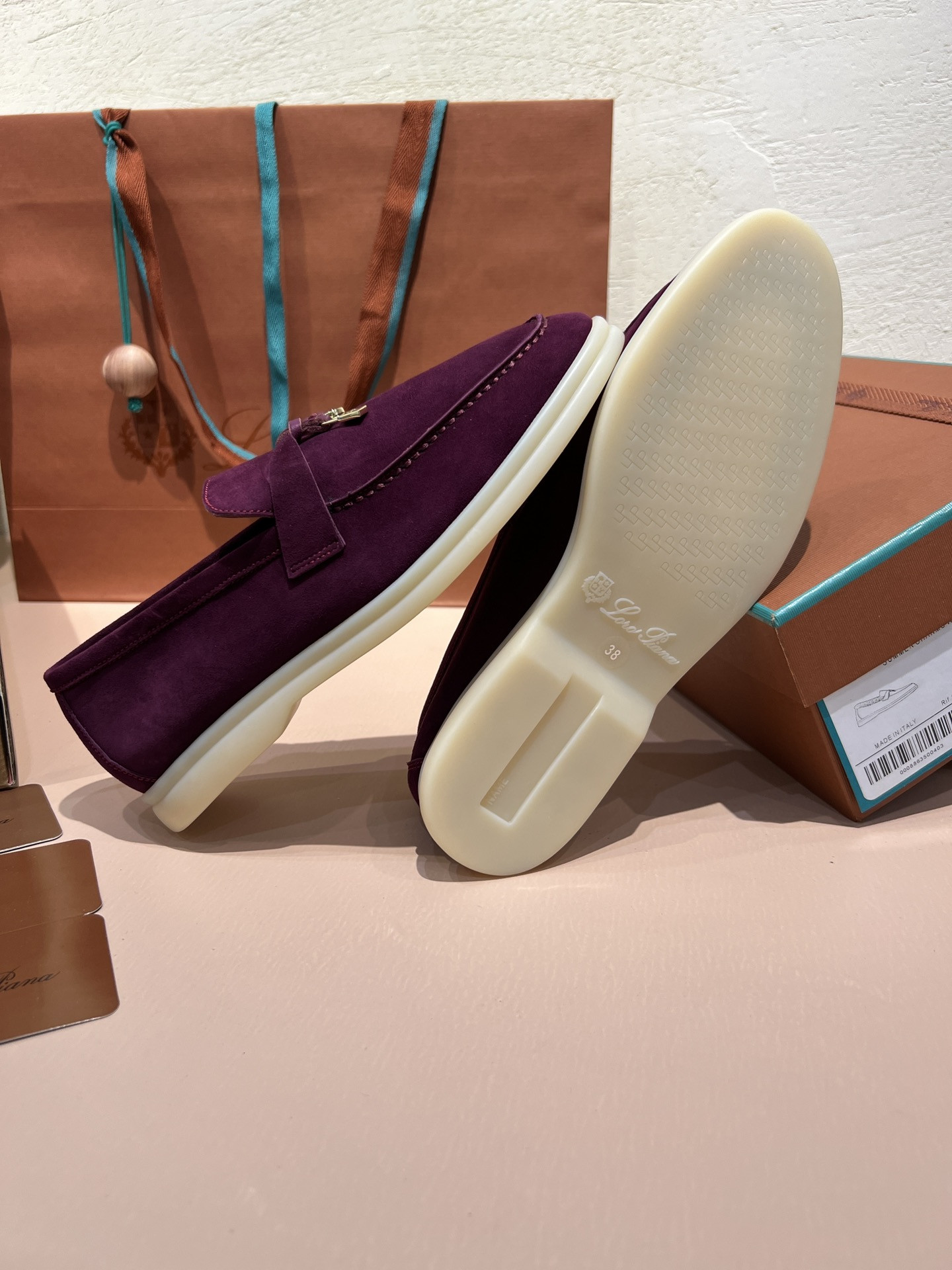 UA Loro Piana Summer Charms Walk Loafers