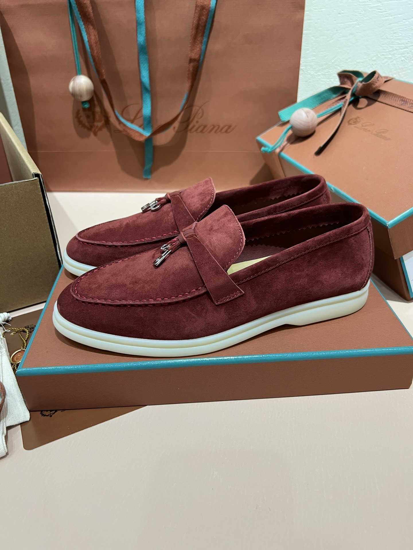 UA Loro Piana Summer Charms Walk Loafers