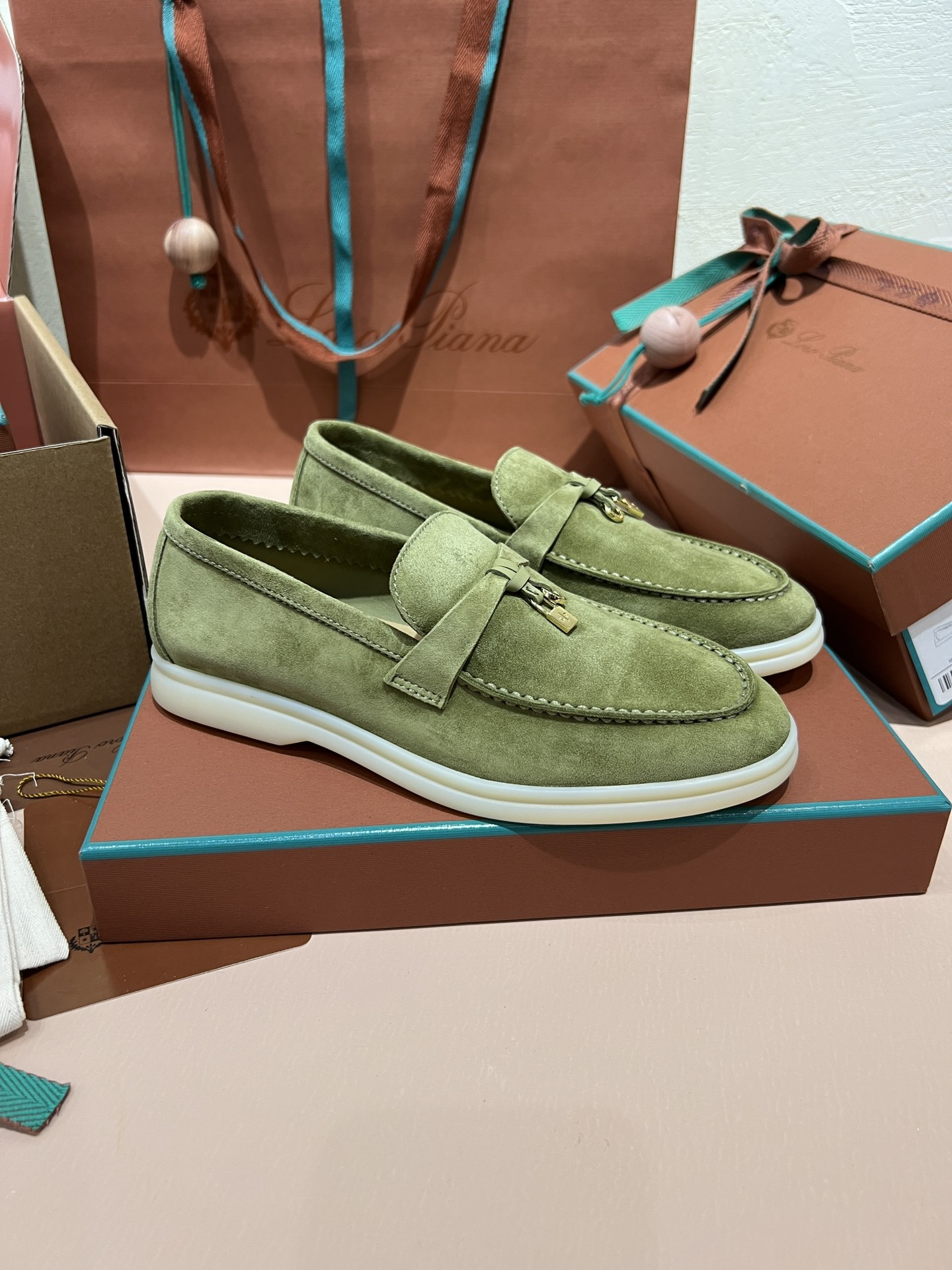 UA Loro Piana Summer Charms Walk Loafers