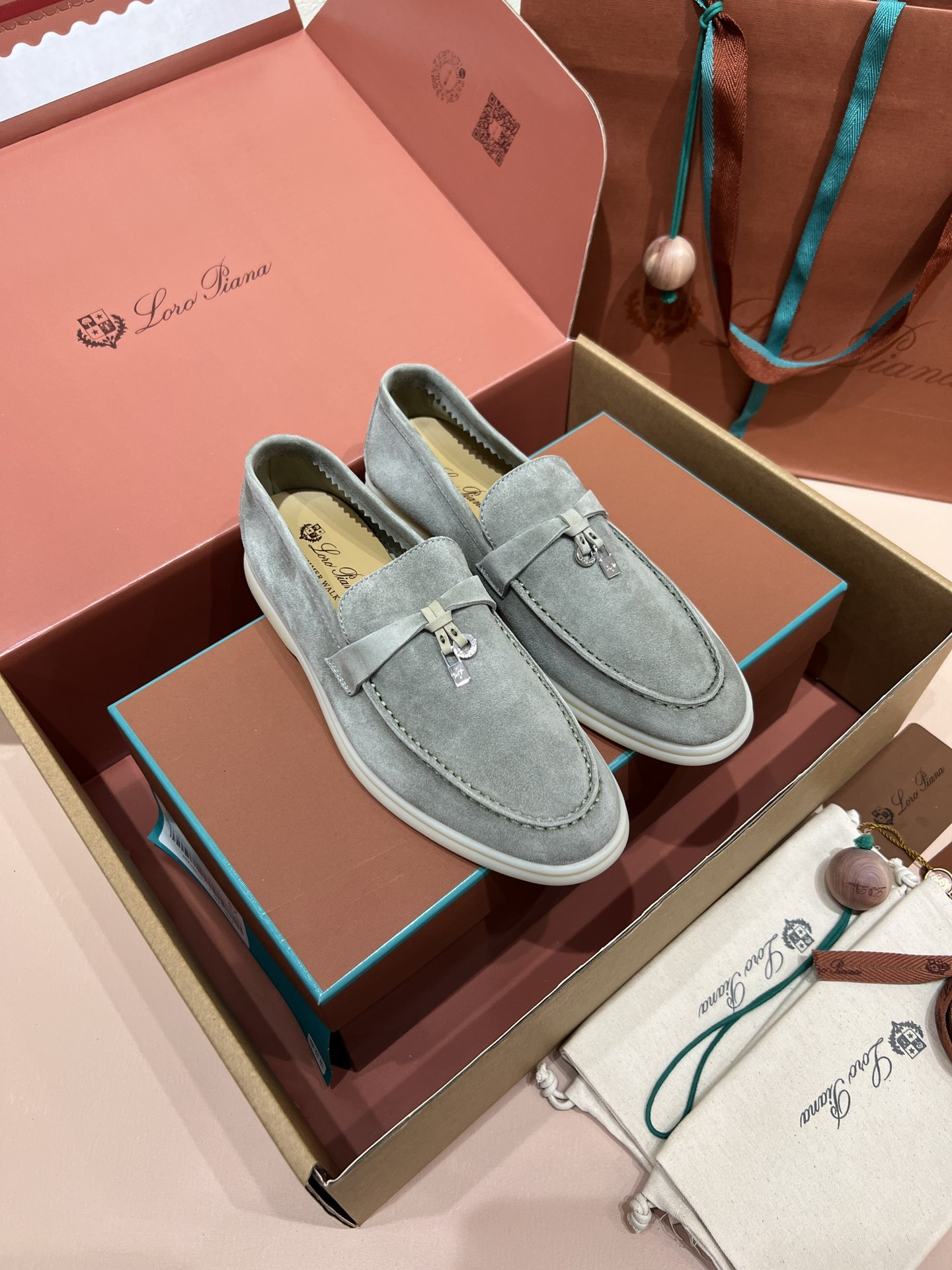 UA Loro Piana Summer Charms Walk Loafers