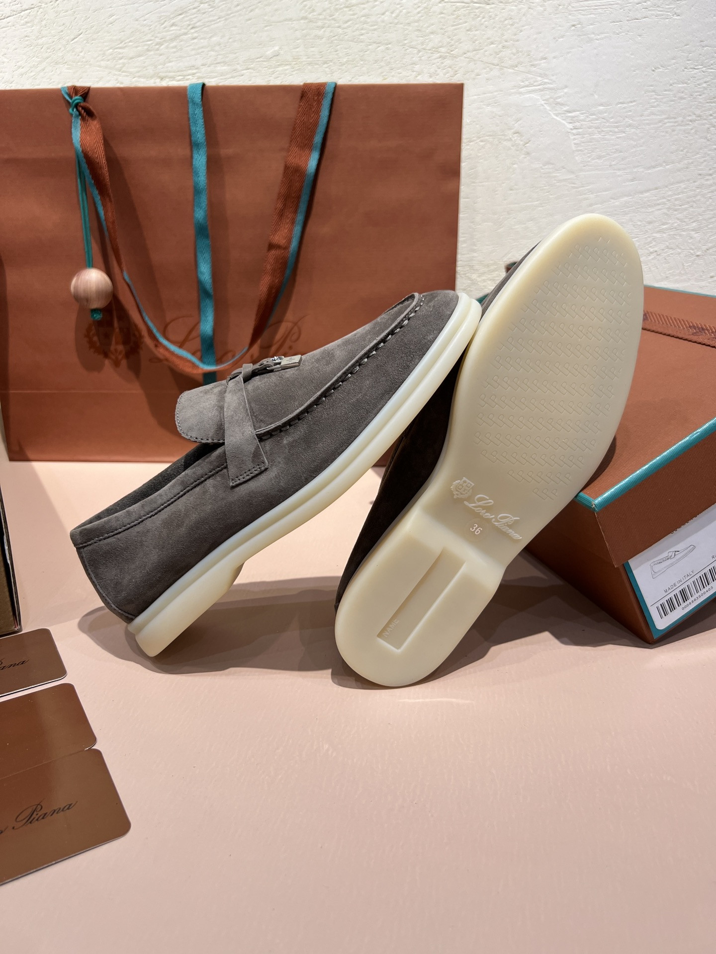 UA Loro Piana Summer Charms Walk Loafers