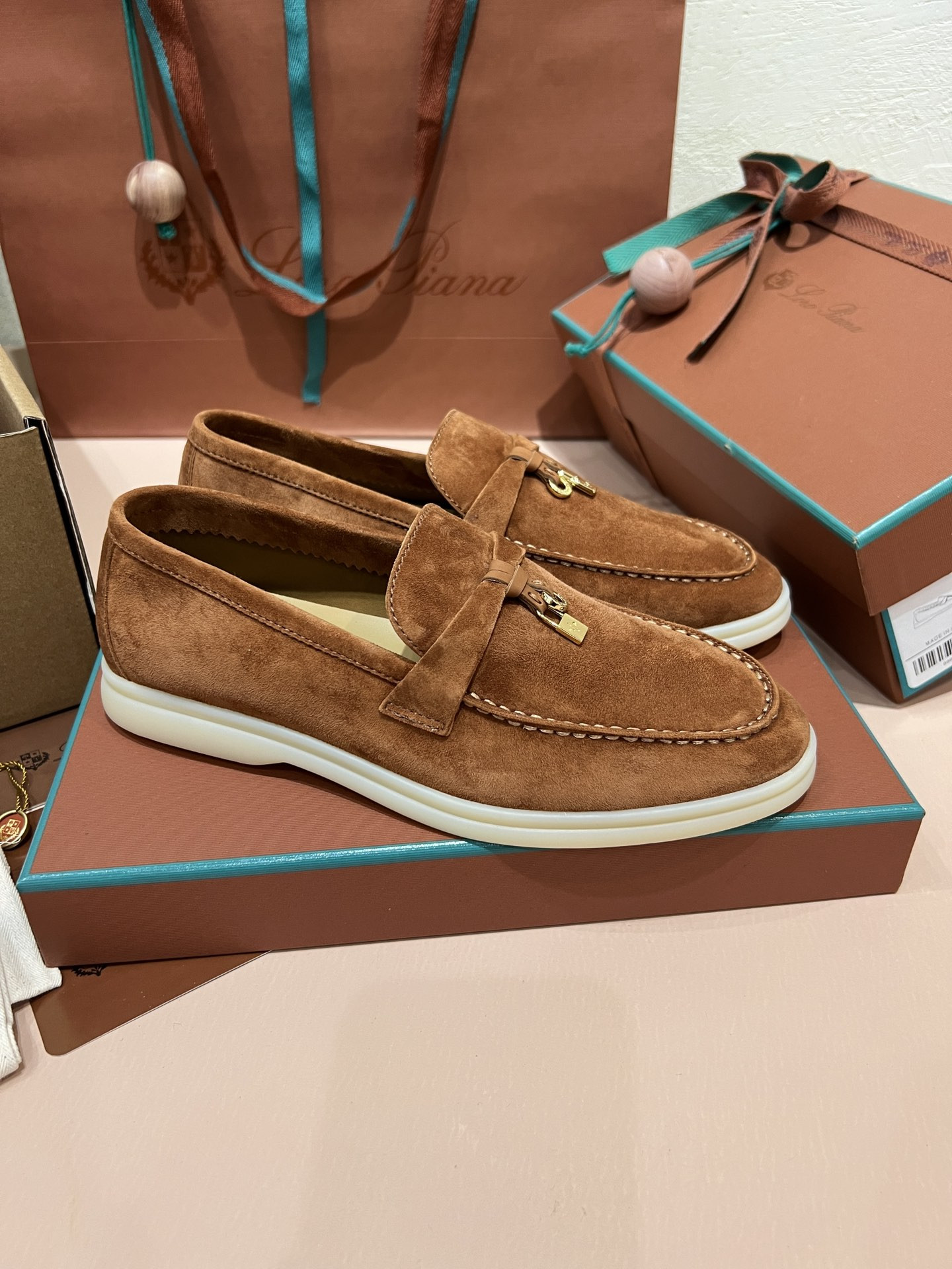 UA Loro Piana Summer Charms Walk Loafers