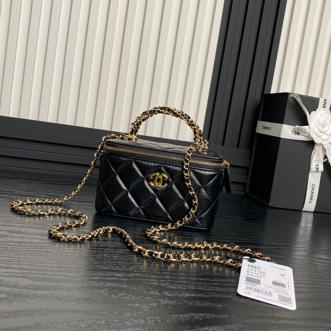 Chanel Clutch With Chain 9.5x 17x 8CM