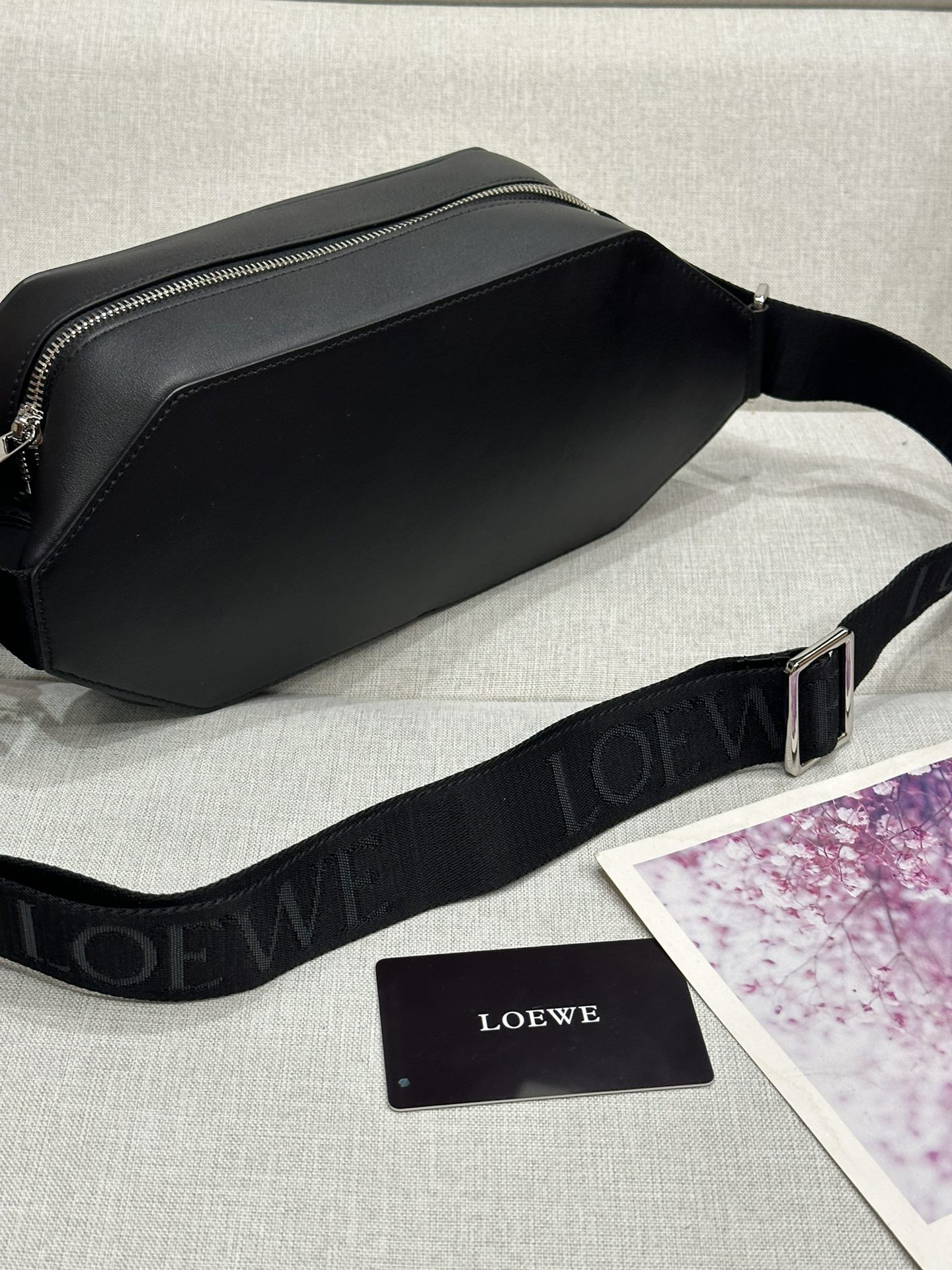 LOEWE Convertible sling in classic calfskin 32.5x9x12.3cm