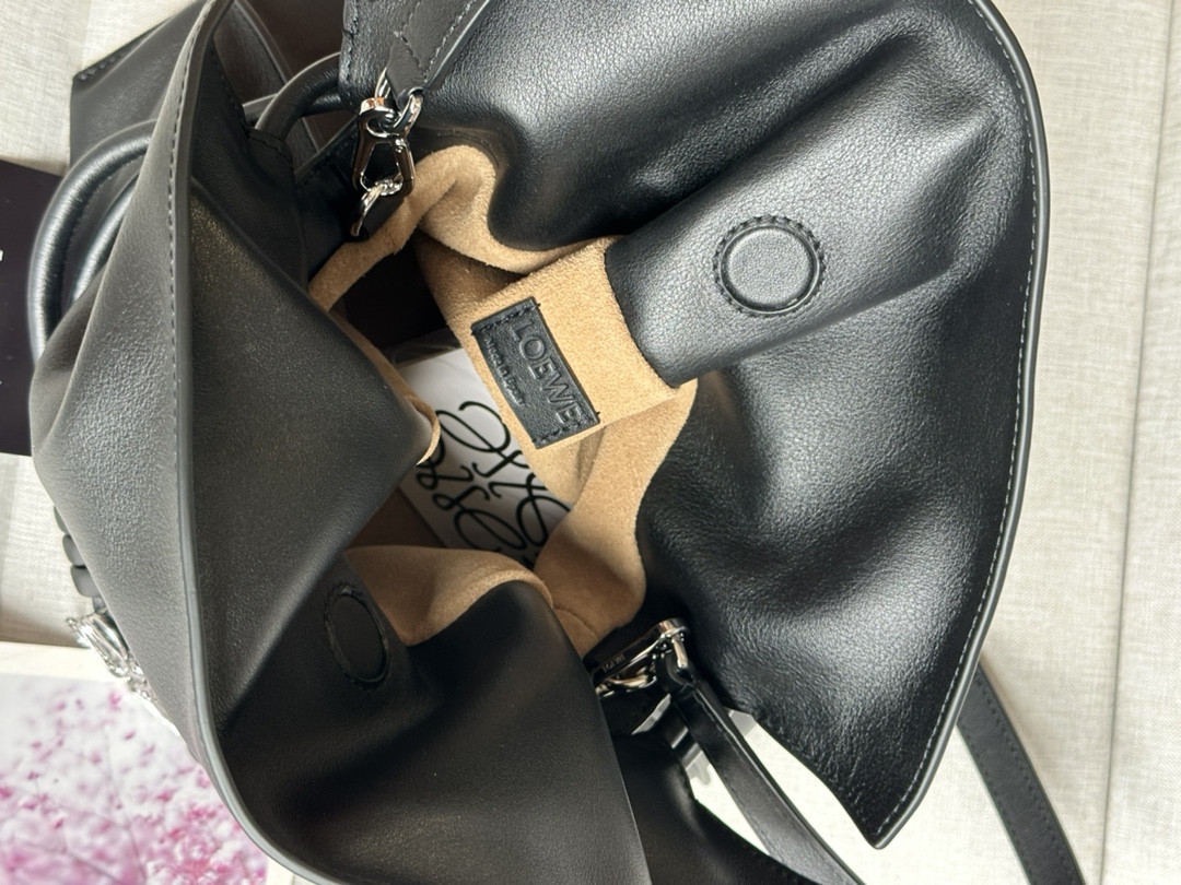 LOEWE Medium Flamenco clutch in nappa calfskin 30x24.5x10.5cm