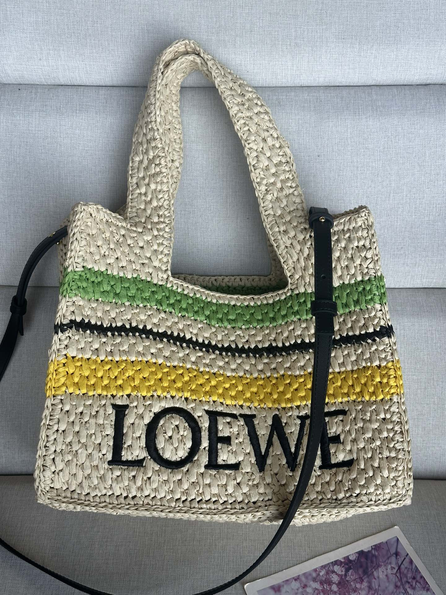 LOEWE Font Tote 30x25.5x15cm