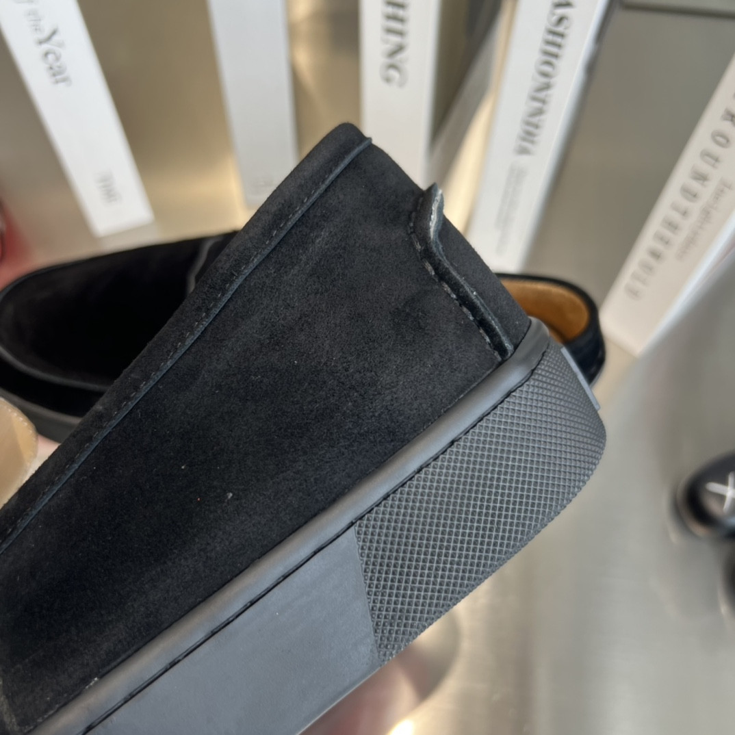 UA Christian Louboutin thick-soled loafers