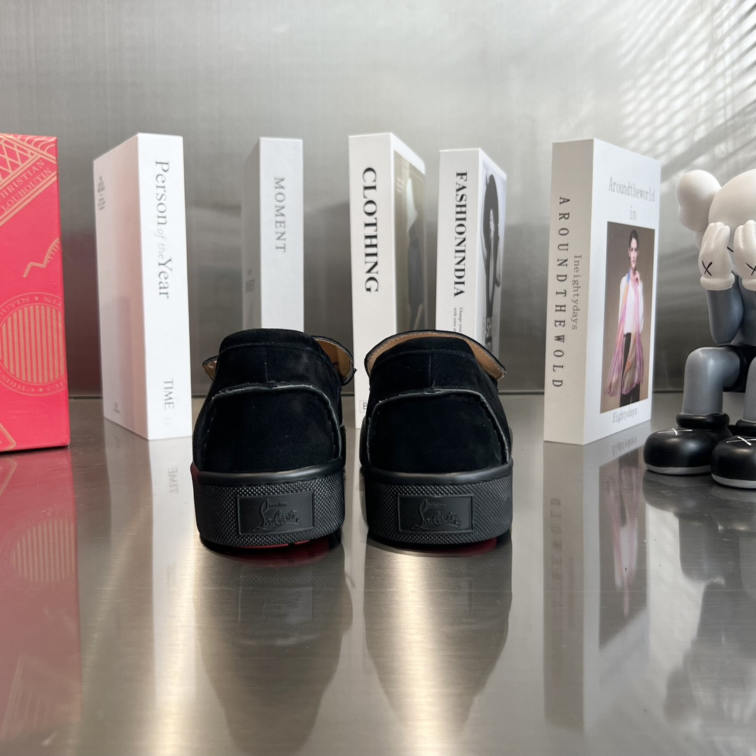 UA Christian Louboutin thick-soled loafers