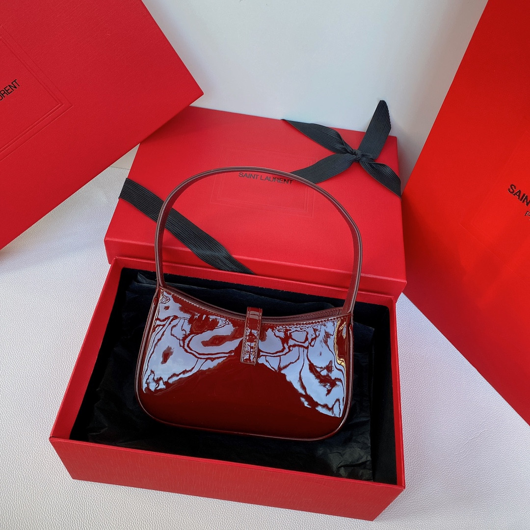 YSL LE 5 À 7 Mini (Patent Leather) 19 x 11.5 x 4.5 CM