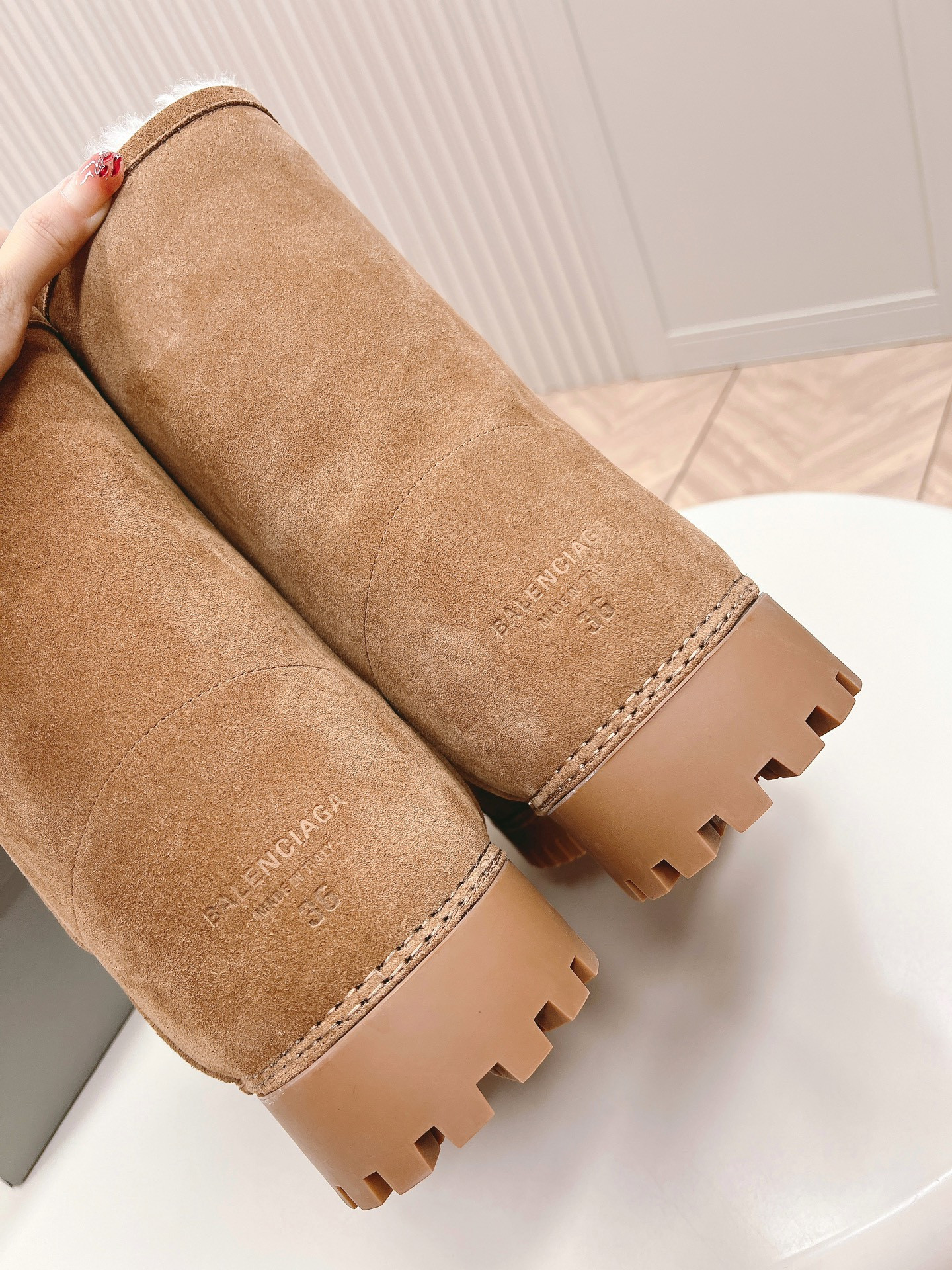 UA Balenciaga Snow Boot