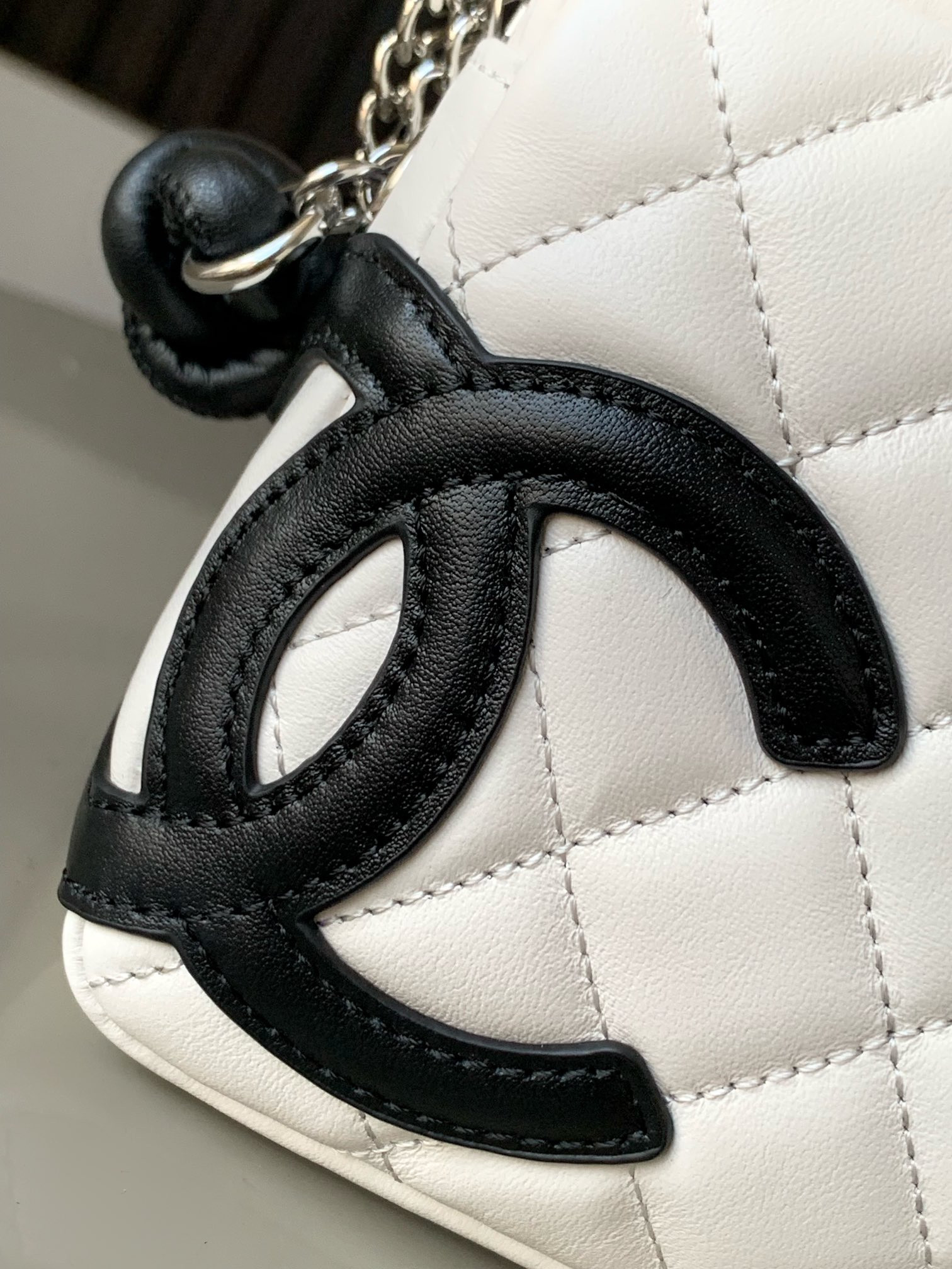 CHANEL Cambon Hobo Bag 20x12x3cm