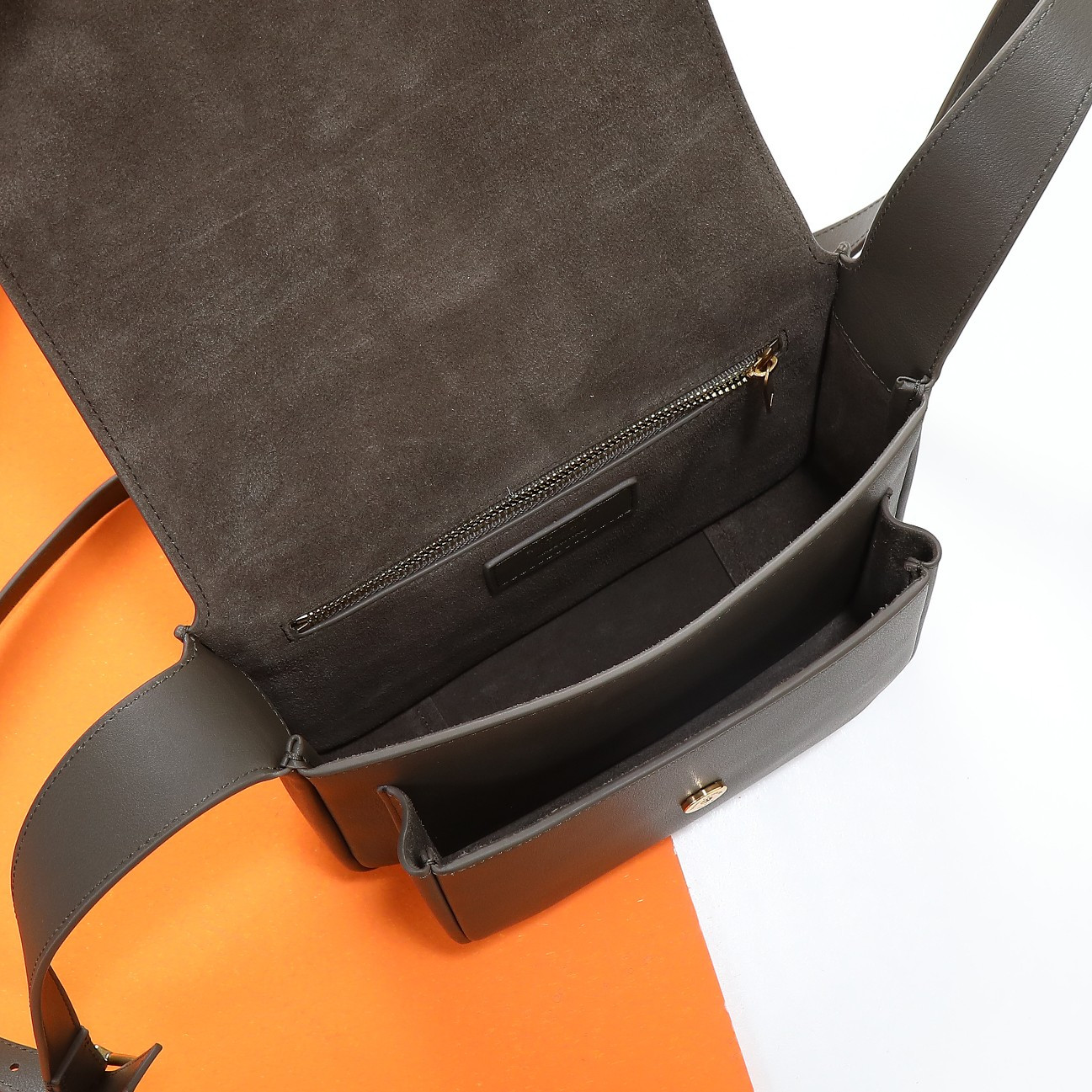 YSL niki satchel in leather 21.5x16x9cm