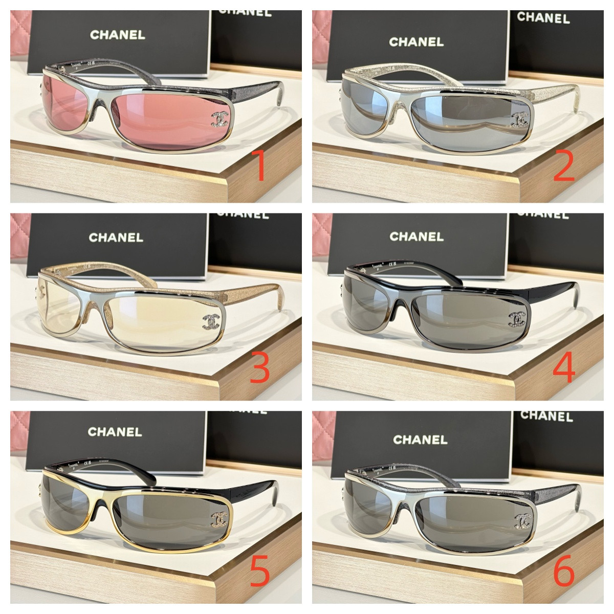 Chanel Glasses coco neige 71557