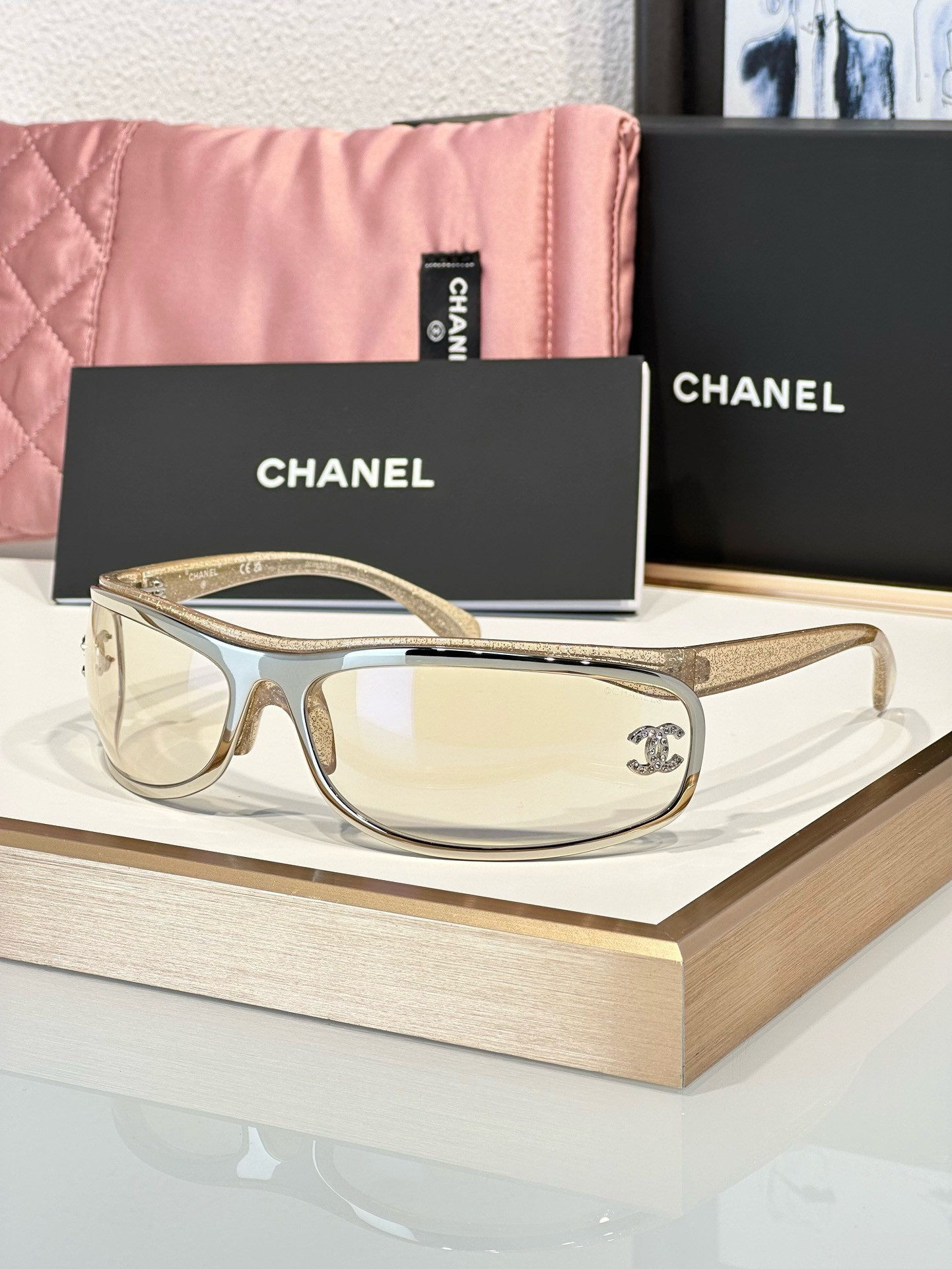 Chanel Glasses coco neige 71557