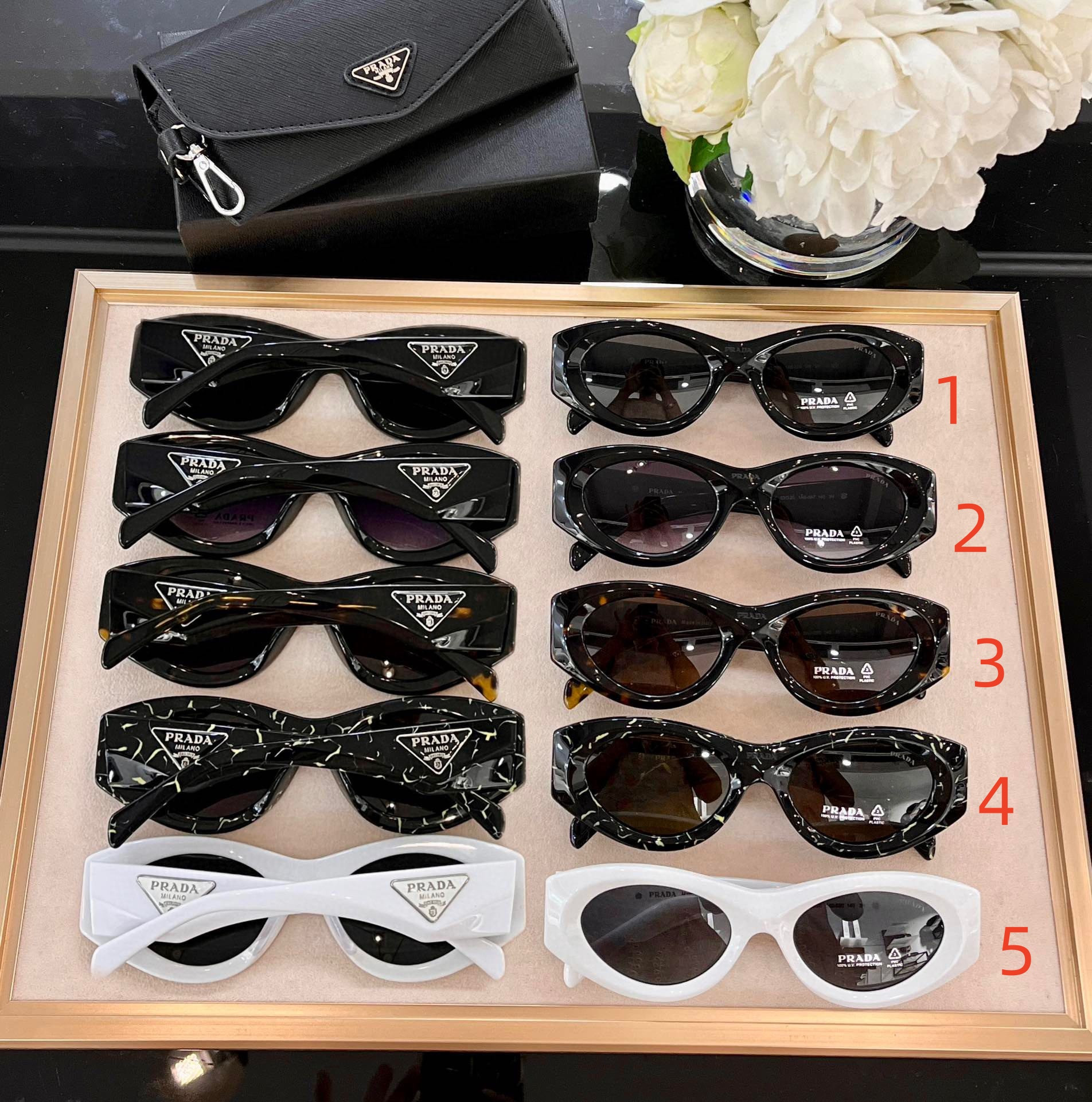 Prada Glasses SPR20Z 53-20-140