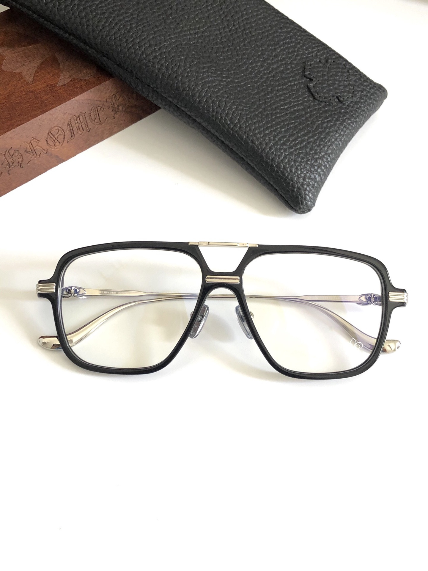 Chrome Hearts Glasses CH8182 57-15-148