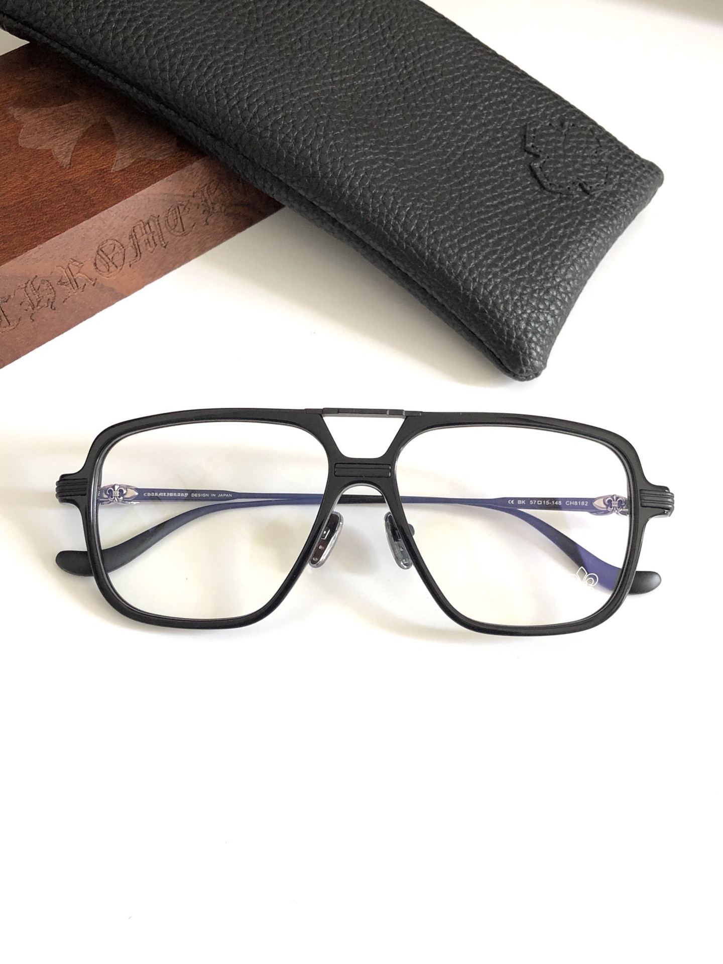Chrome Hearts Glasses CH8182 57-15-148
