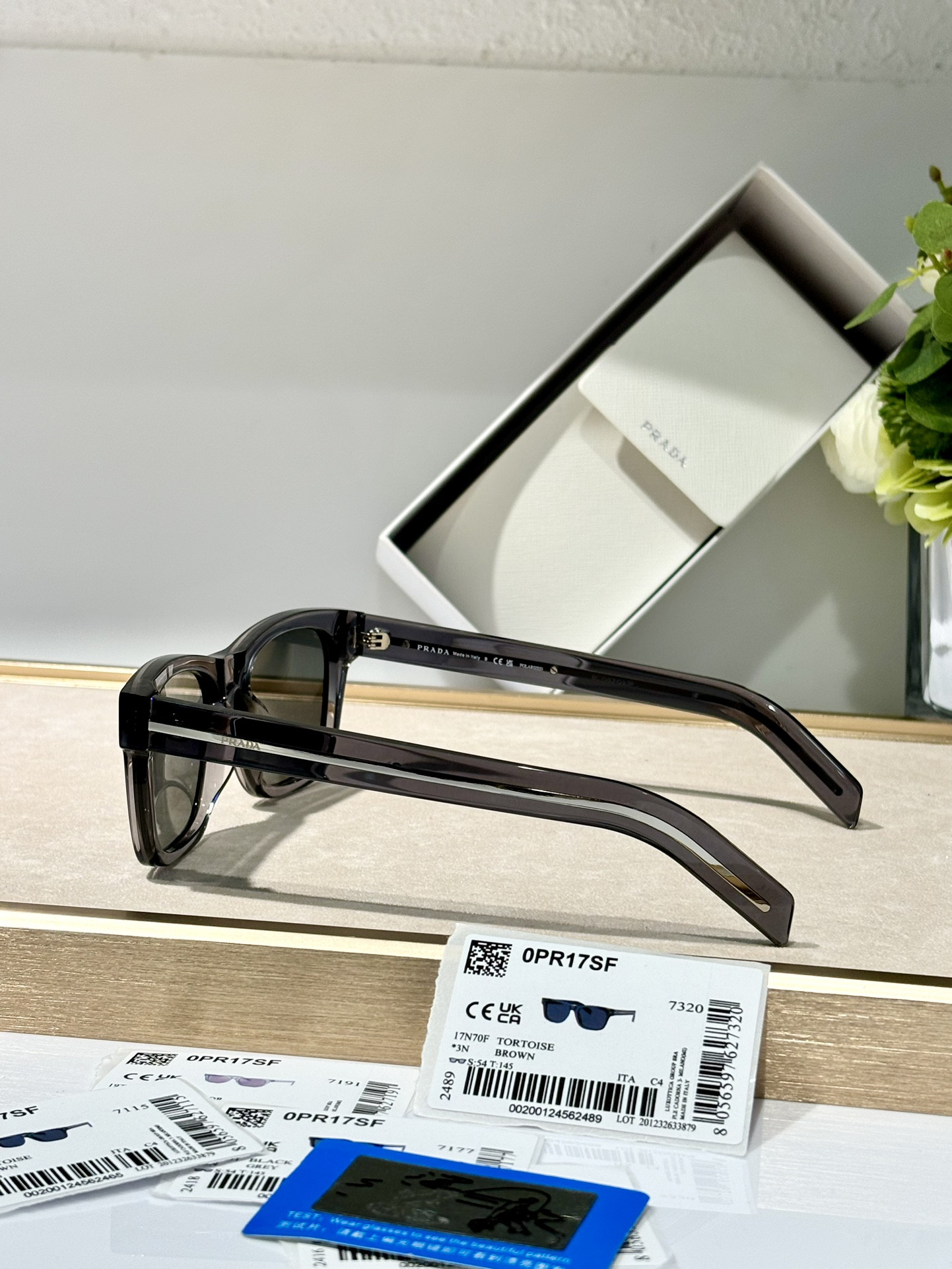Prada Glasses SPRA17SF 54-19-145