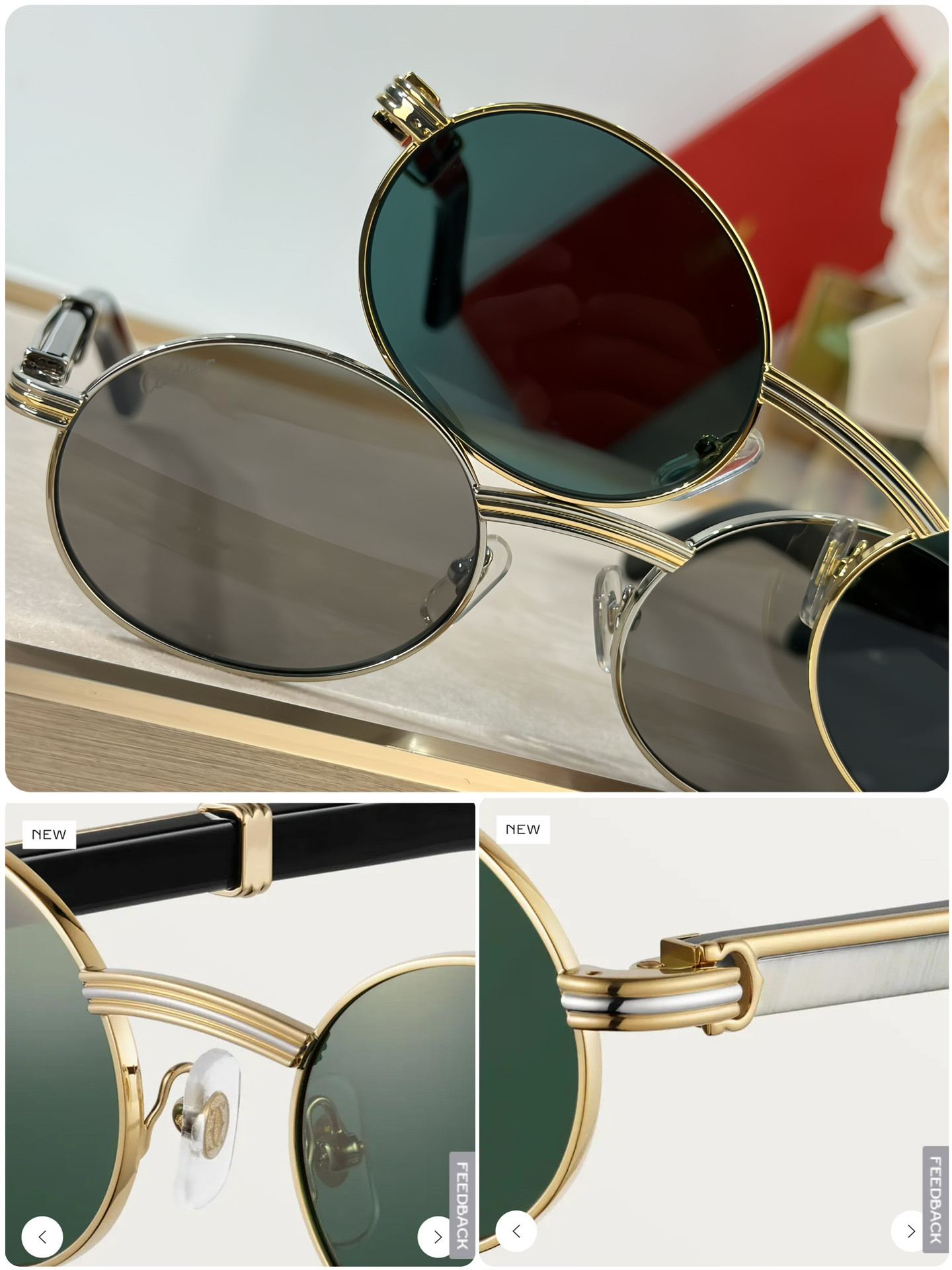 Cartier Glasses CT0464S 55-22-145