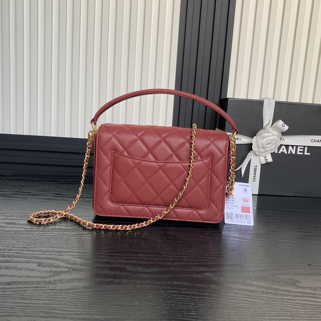 Chanel Classic Flap Bag 16×22×5cm AS5166