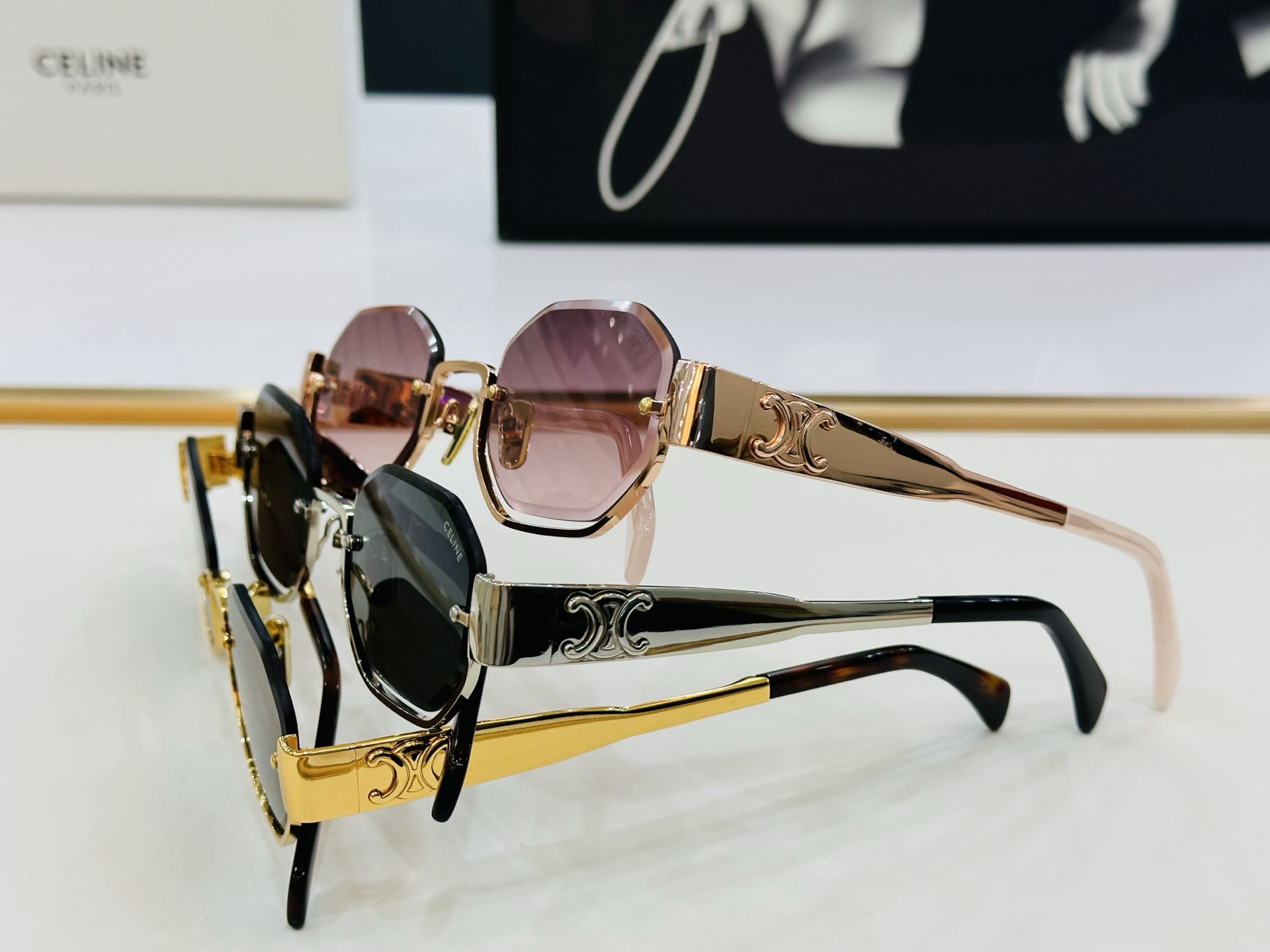 Celine Glasses CL42118 52-23-145