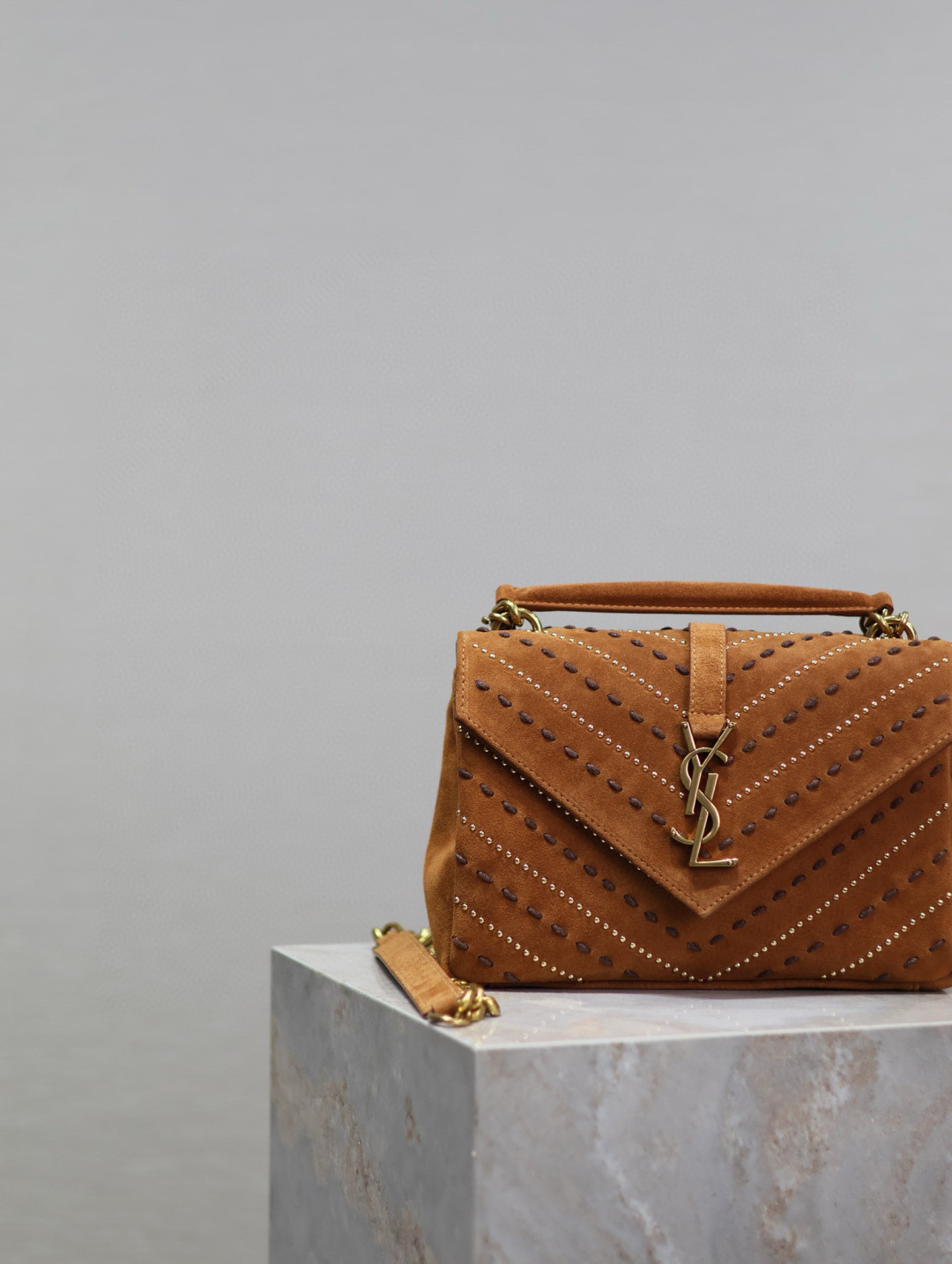 YSL Monogram COLLEGE MEDIUM BAG 24x17x6cm