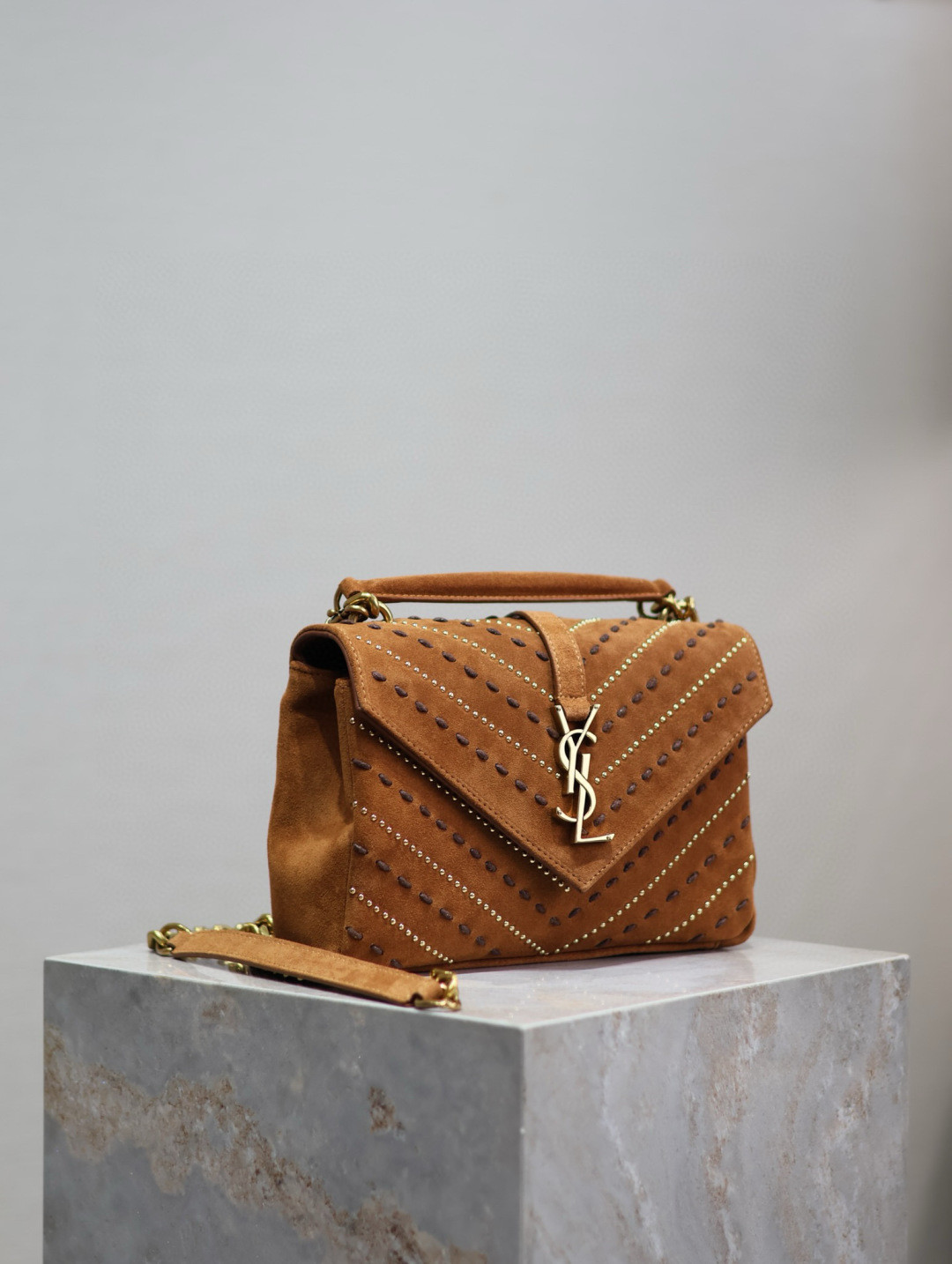 YSL Monogram COLLEGE MEDIUM BAG 24x17x6cm