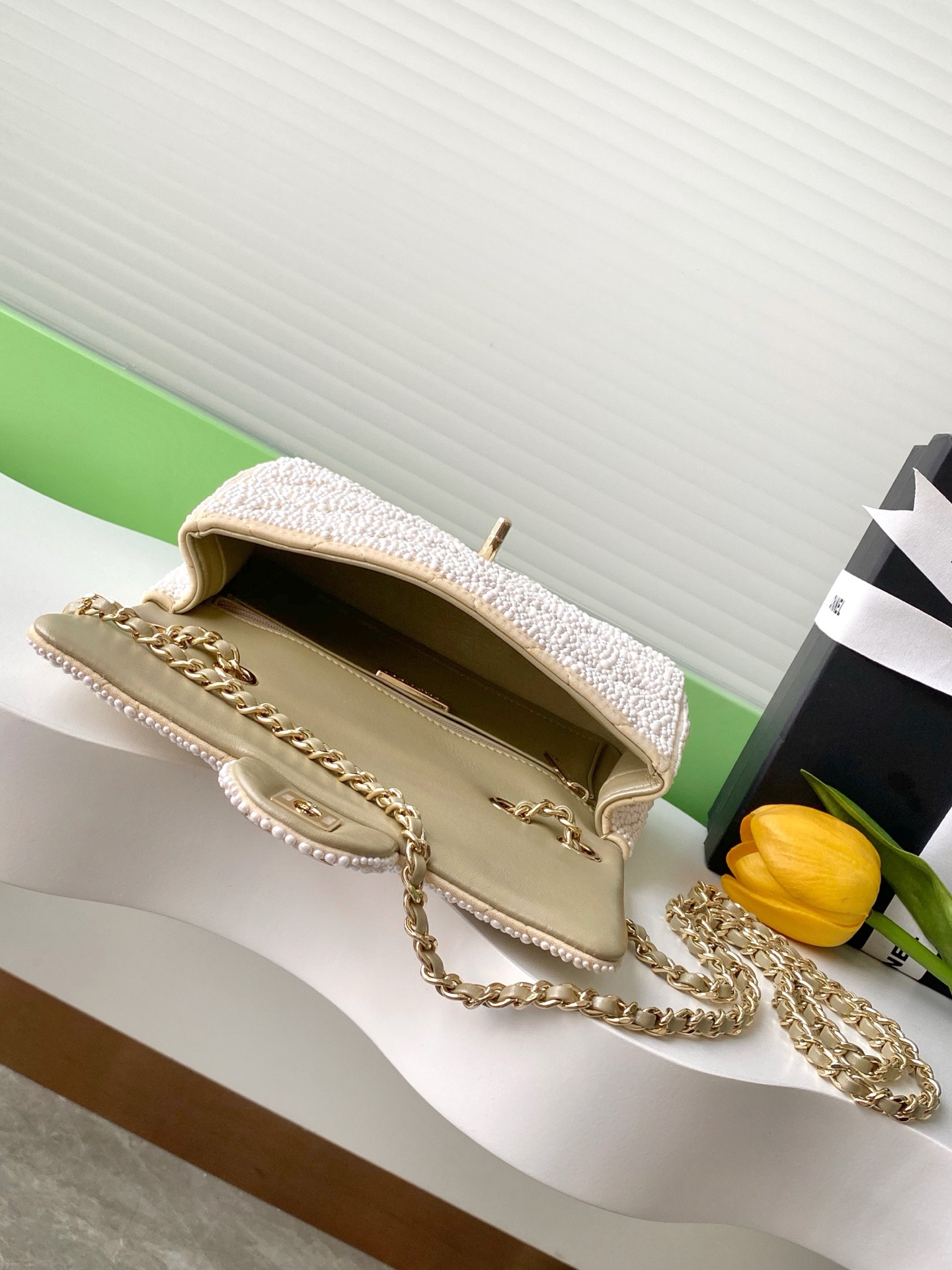 Chanel CF Evening Bag  AS4297 13x21x8cm