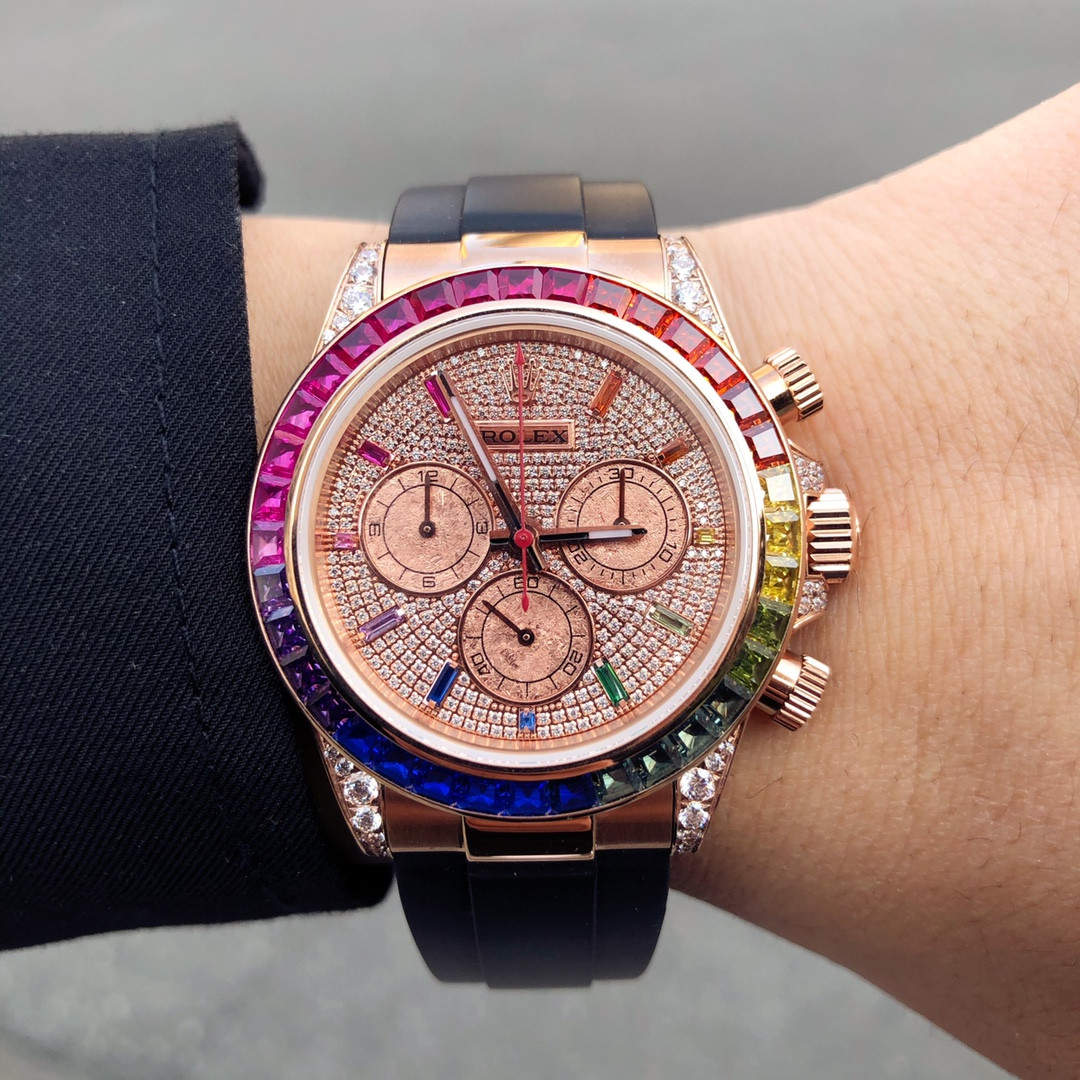 Rolex Oyster Perpetual Cosmograph Rainbow Daytona 40mm