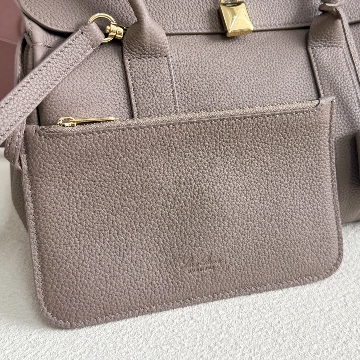 Loro Piana Loom L25 Calfskin 25x18x12.5cm