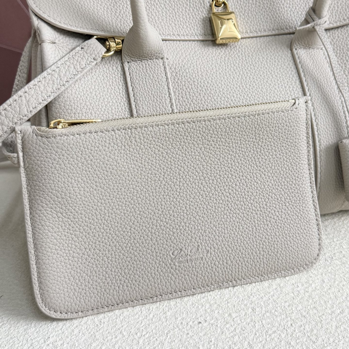 Loro Piana Loom L25 Calfskin 25x18x12.5cm