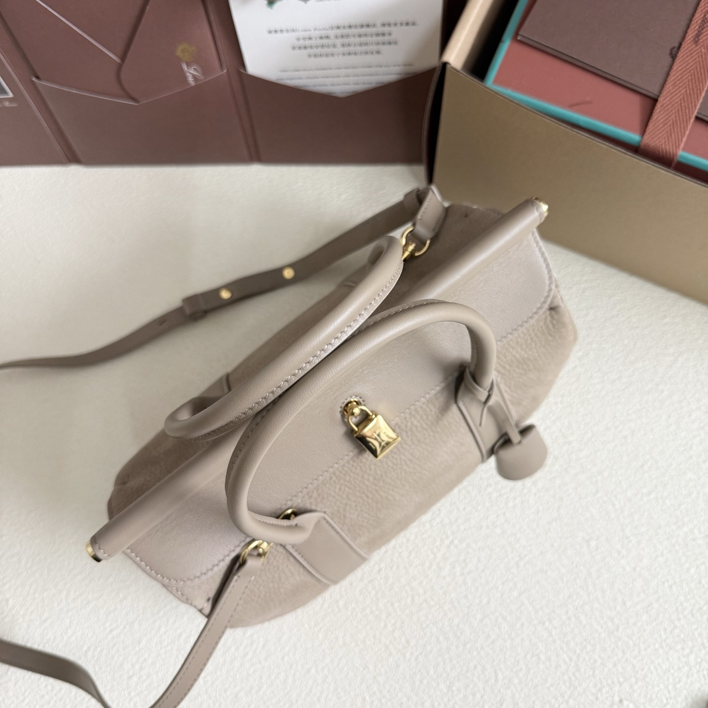 Loro Piana Loom L25 Calfskin 25x18x12.5cm