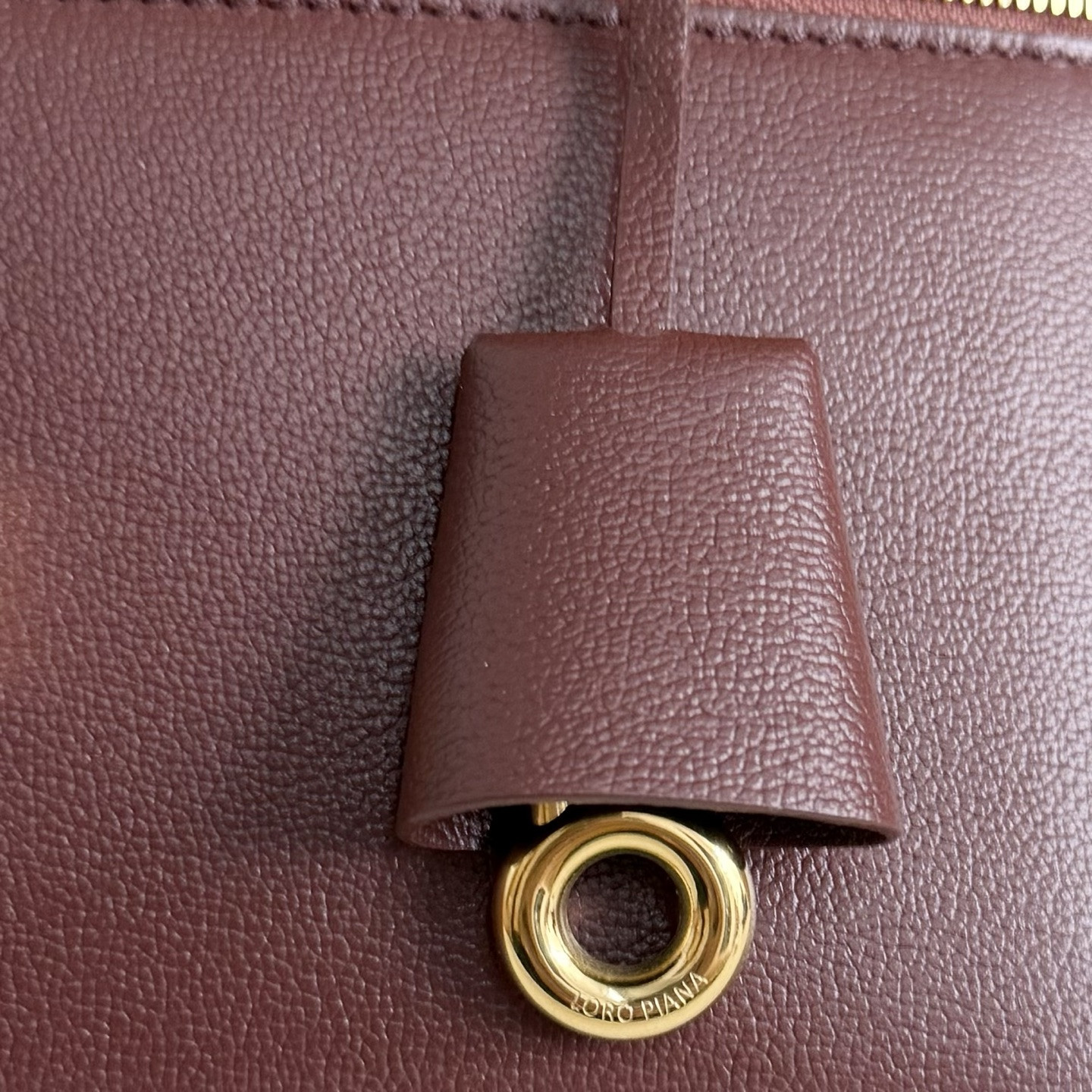 Loro Piana Extra Pocket L27 Calfskin 16x27x10cm