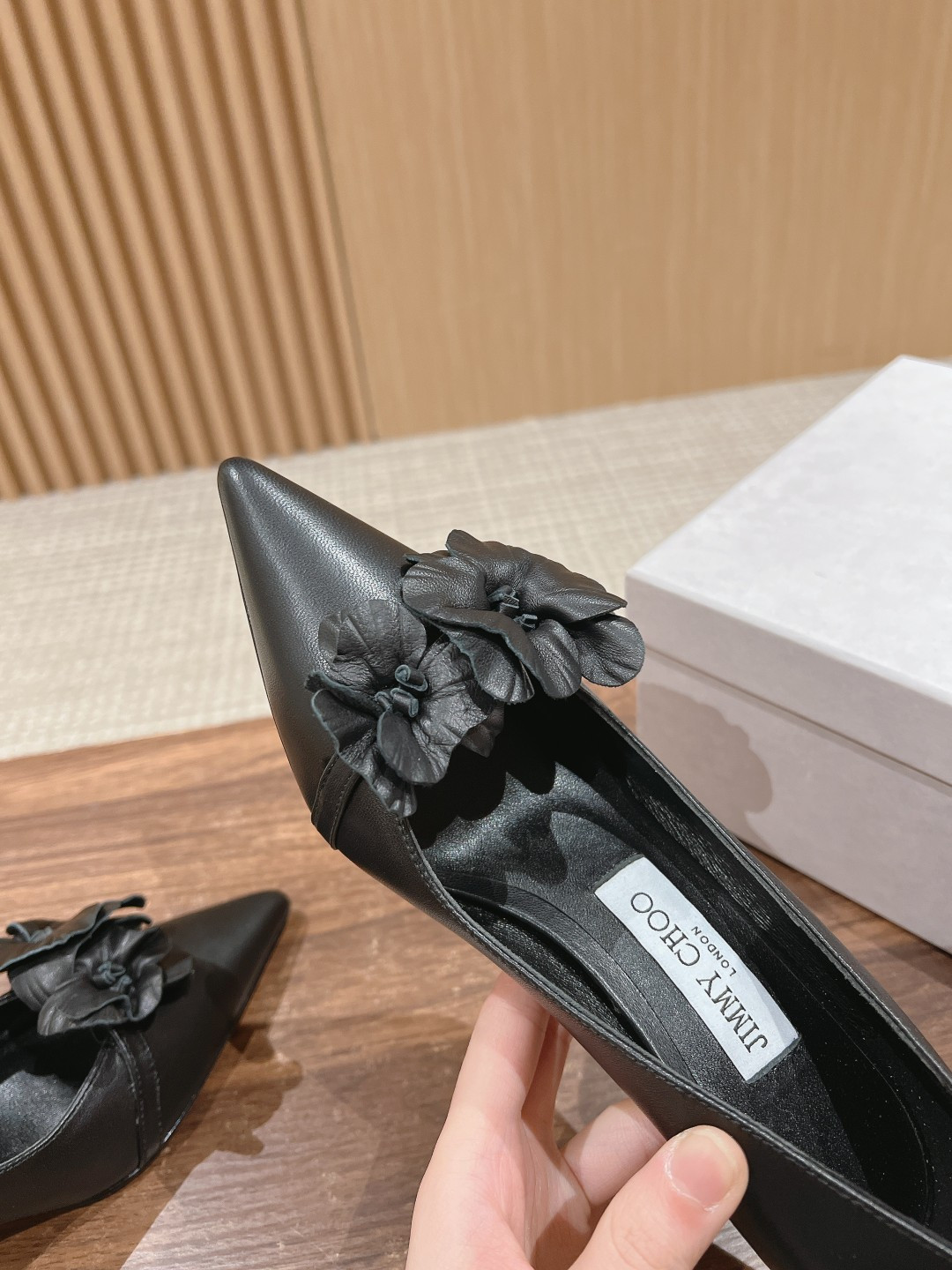 UA Jimmy Choo ROSALIA FLOWERS Pumps 6.5cm