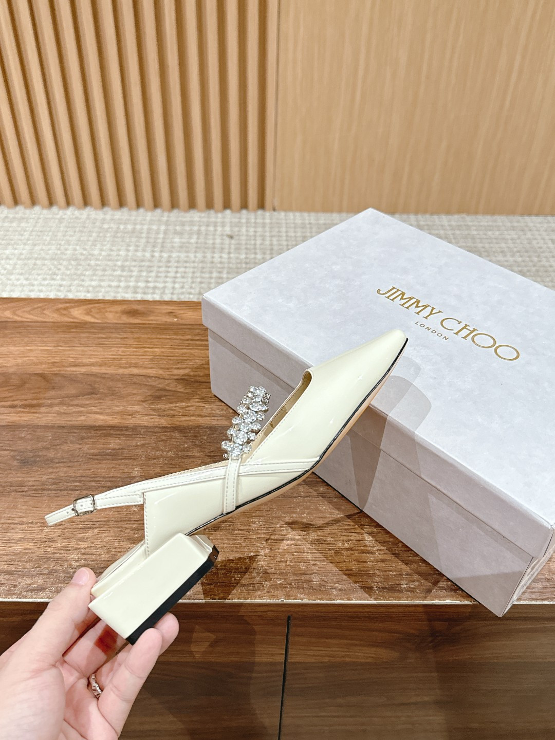 UA Jimmy Choo Belinda SlingBacks 3.5cm