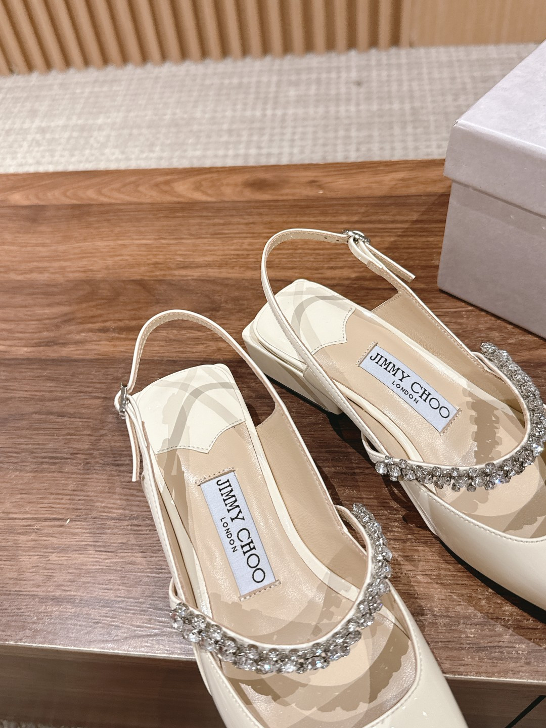 UA Jimmy Choo Belinda SlingBacks 3.5cm