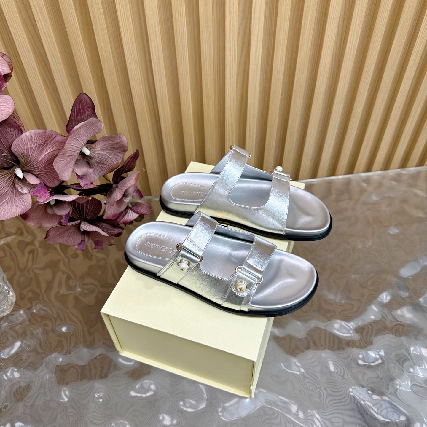 UA Jimmy Choo Slides
