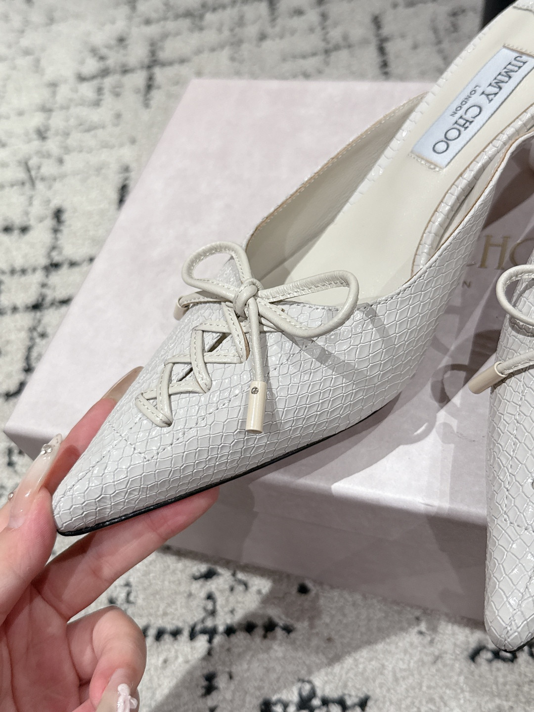 UA Jimmy Choo Scarlett Mule 5cm