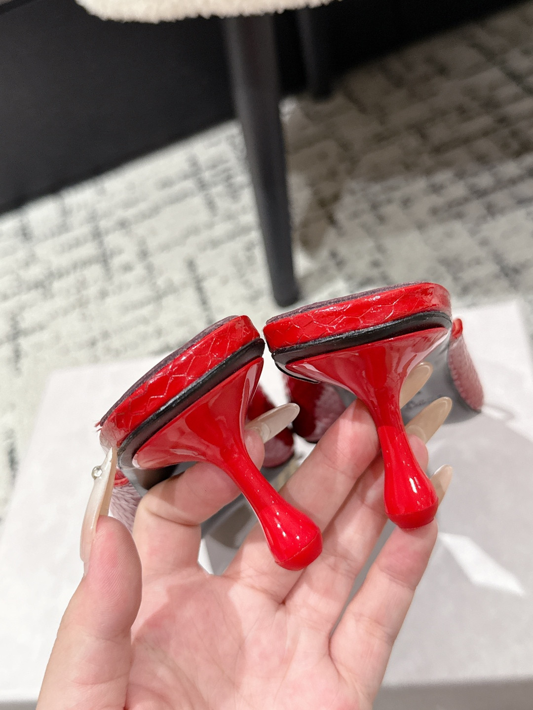 UA Jimmy Choo Scarlett Mule 5cm