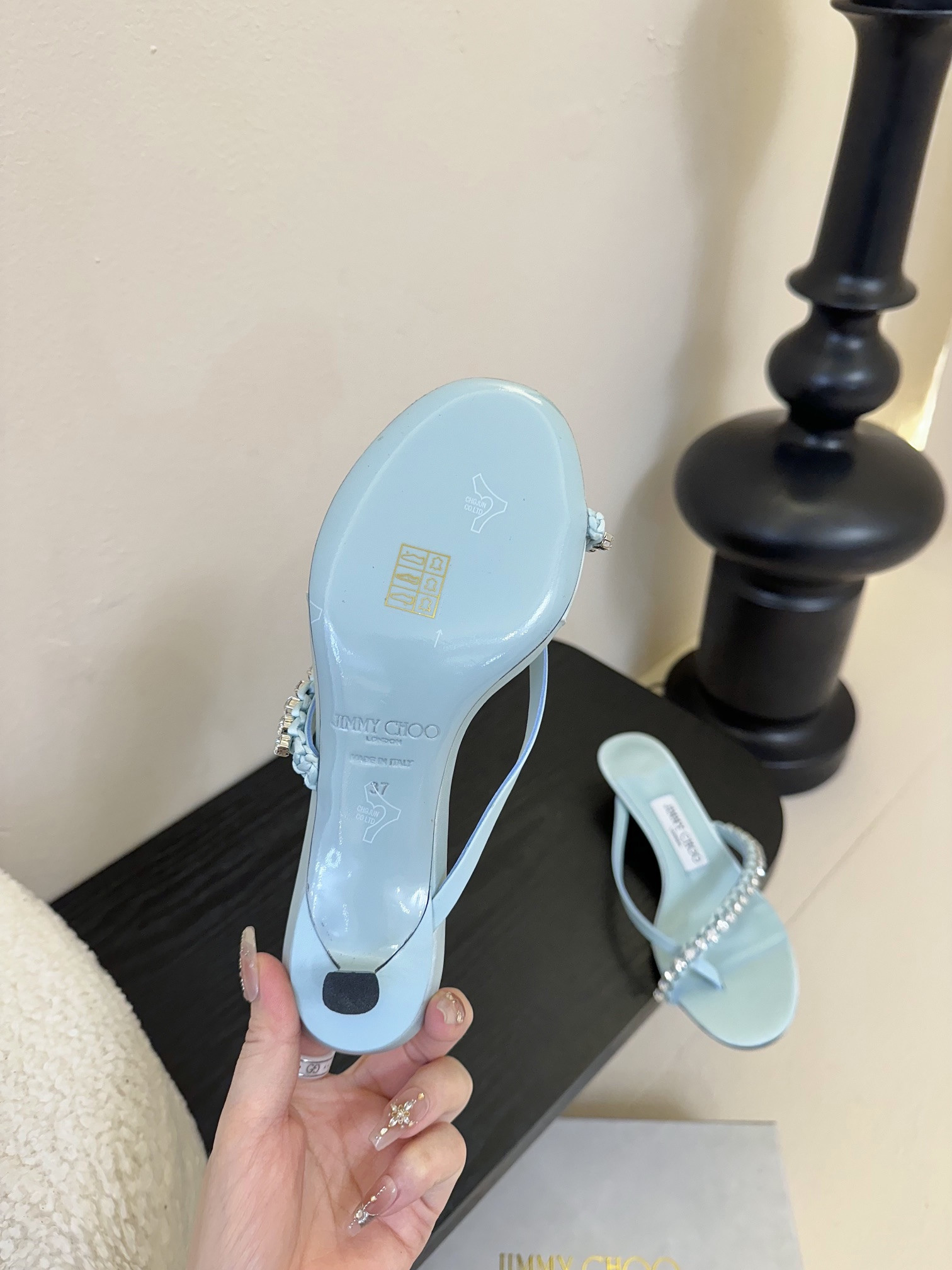 UA Jimmy Choo Slides