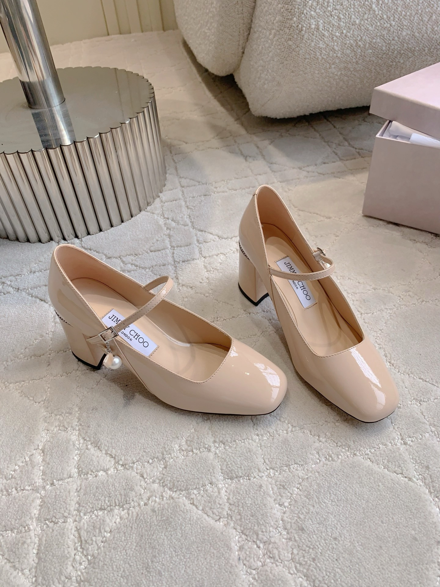 UA Jimmy Choo Wave Mary Jane 7cm