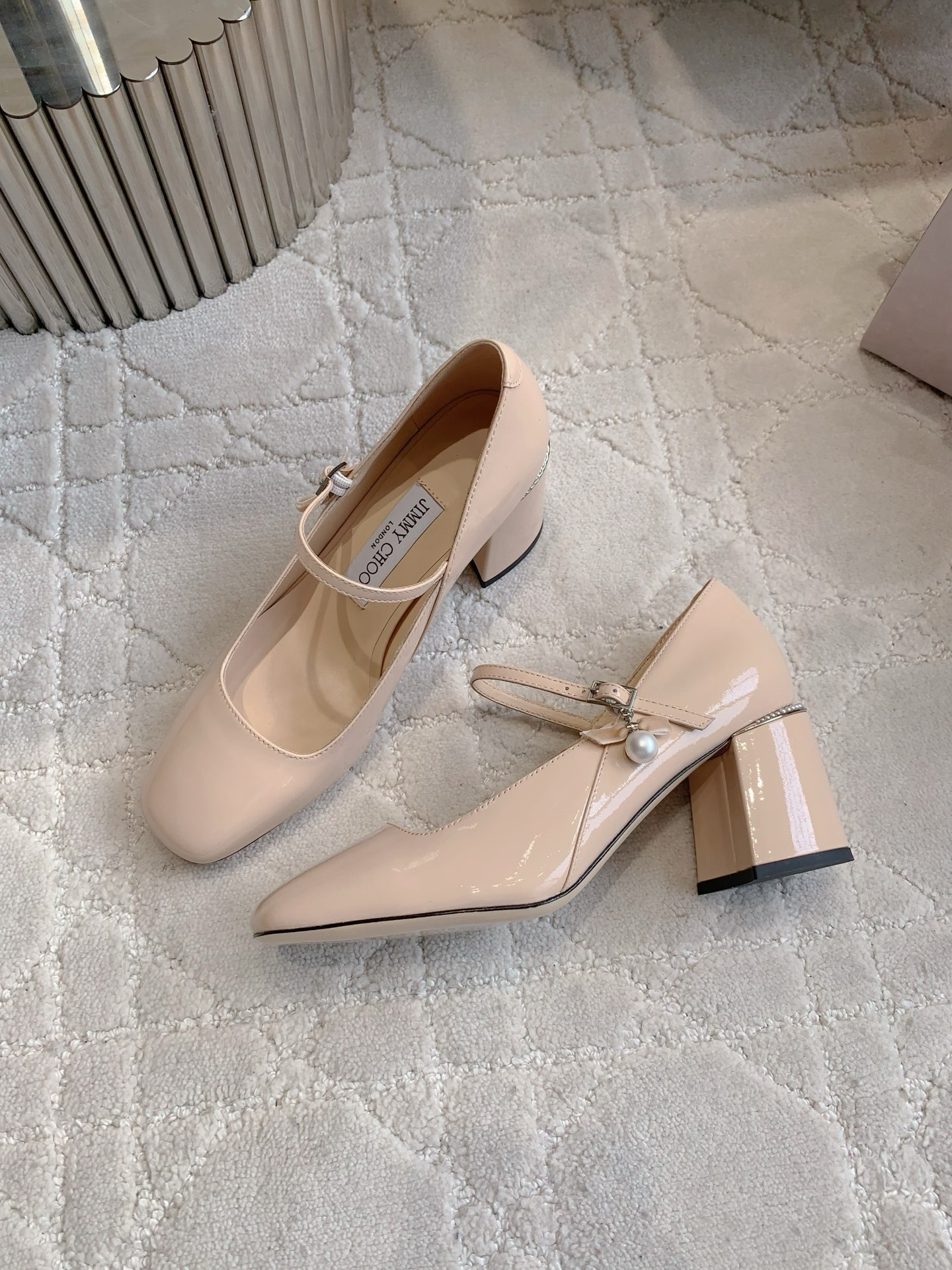 UA Jimmy Choo Wave Mary Jane 7cm